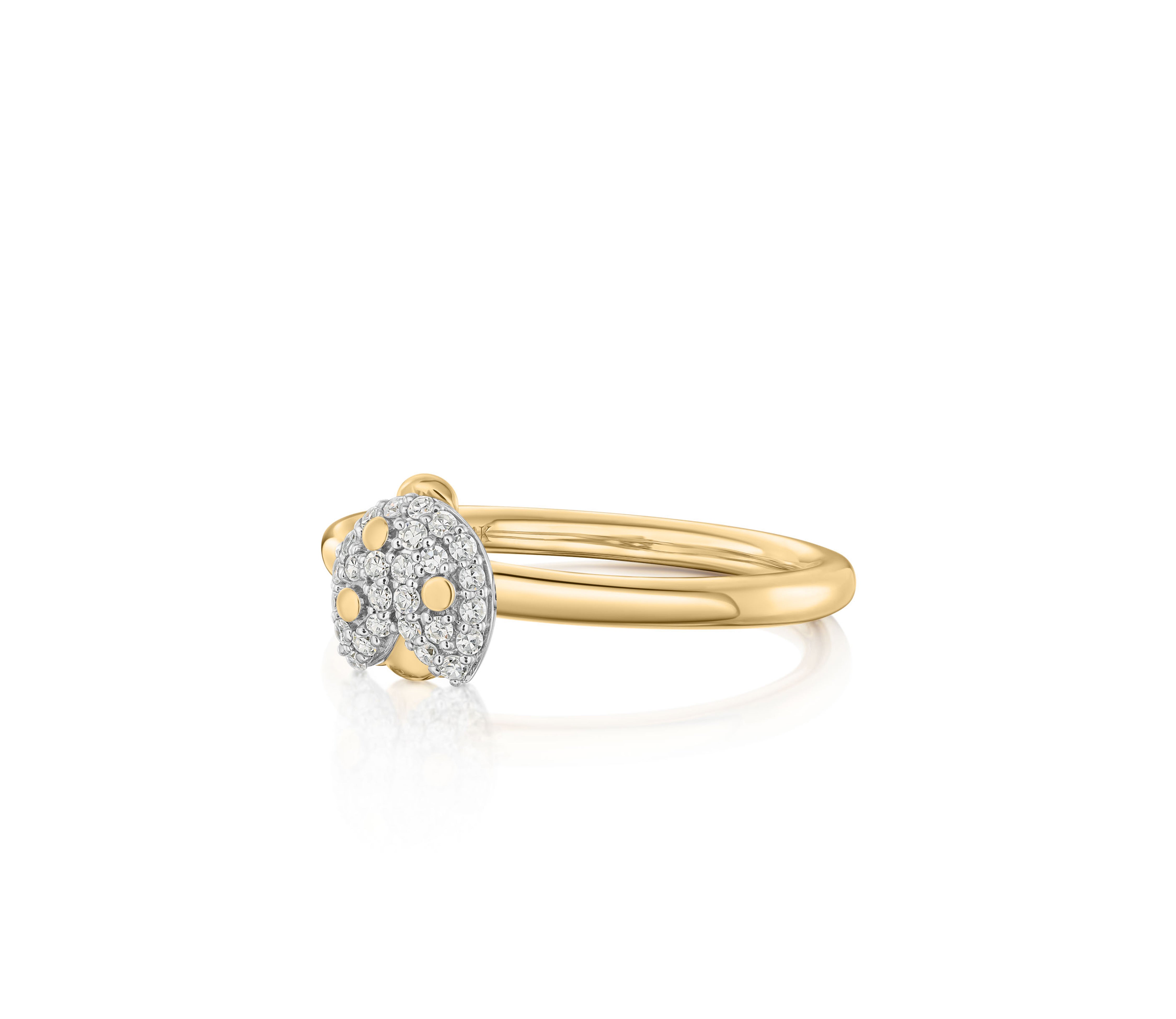 Stack Ladybug Ring