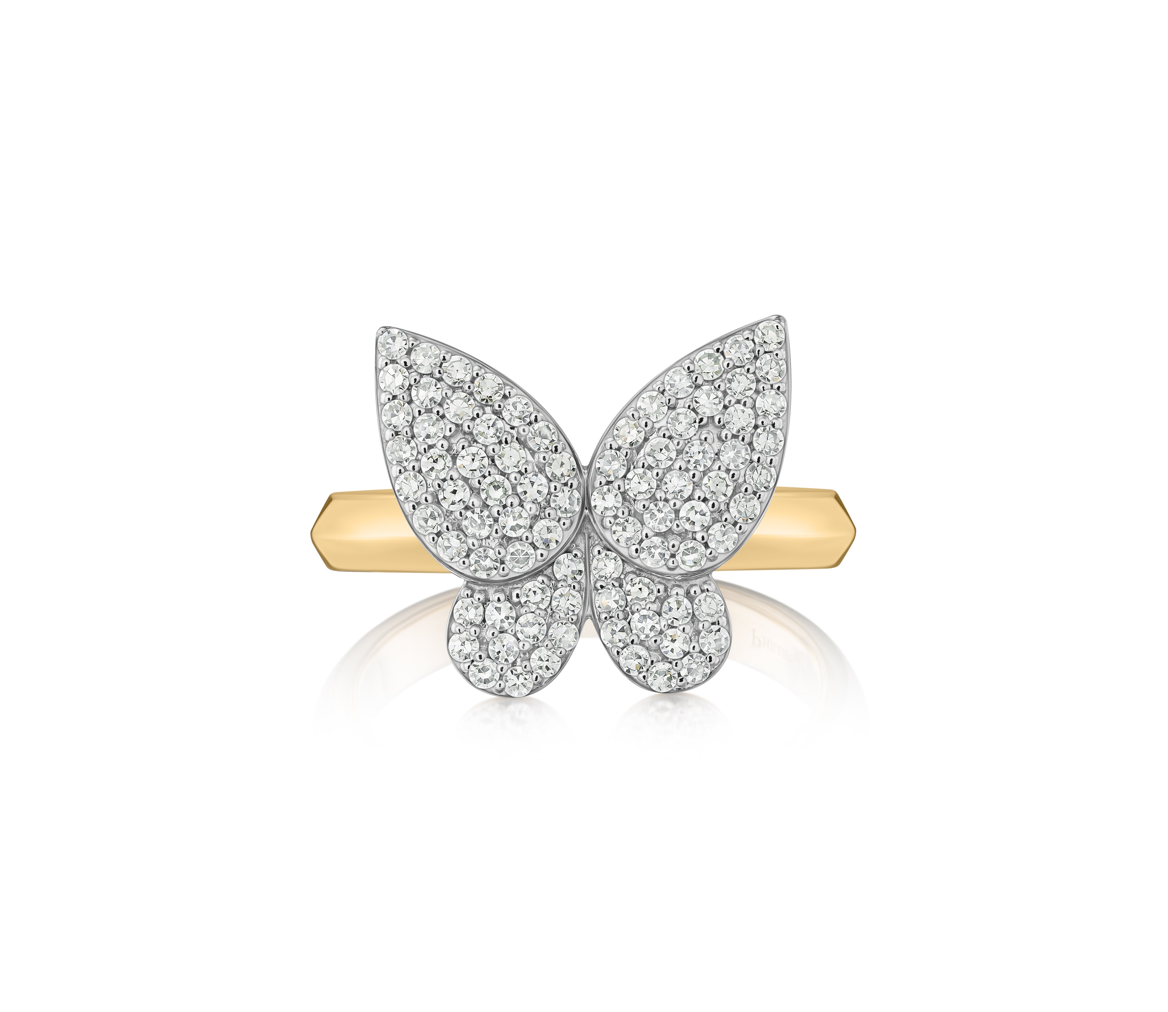 Large Butterfly Ring