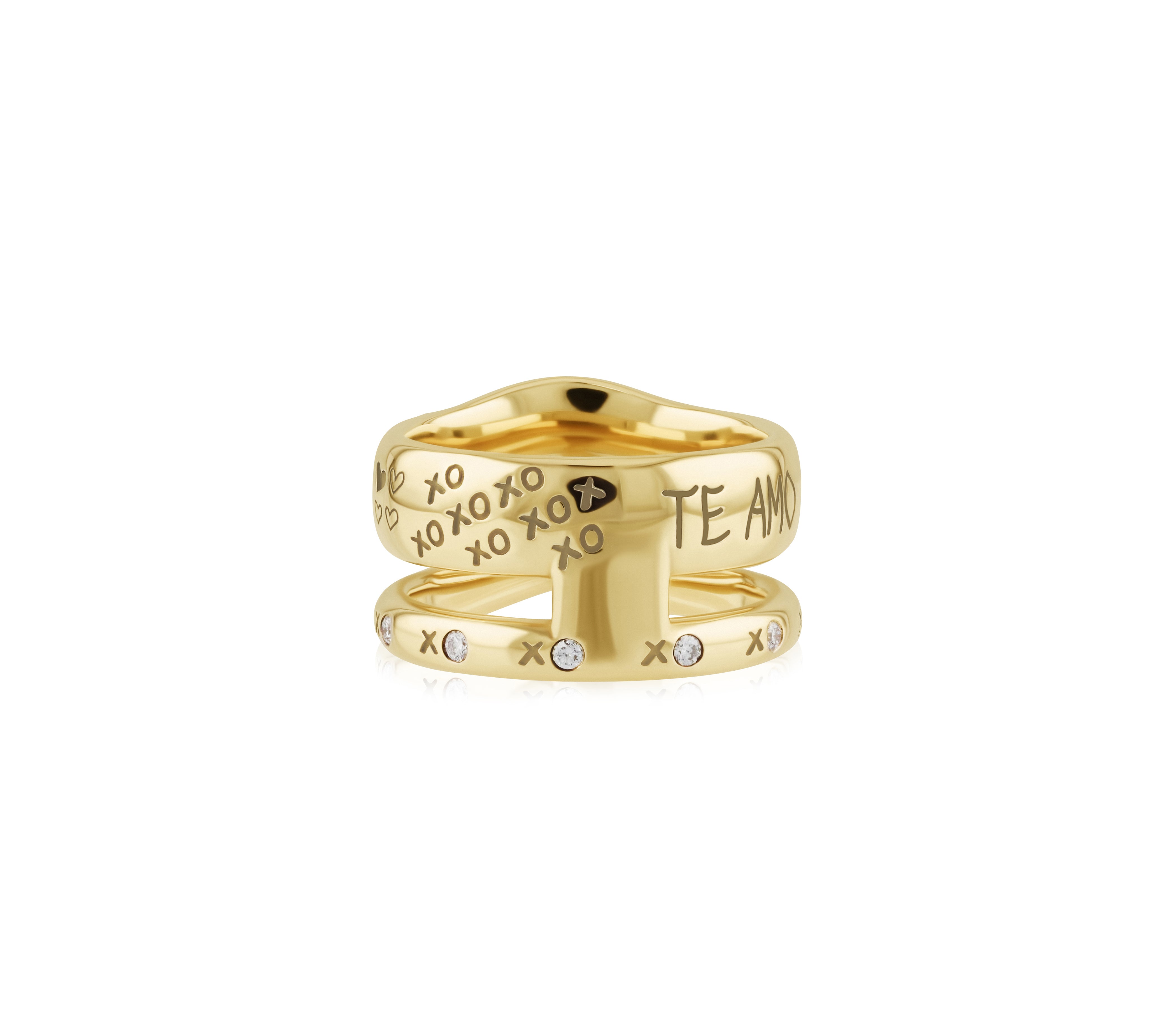 Love Languages Wave Ring
