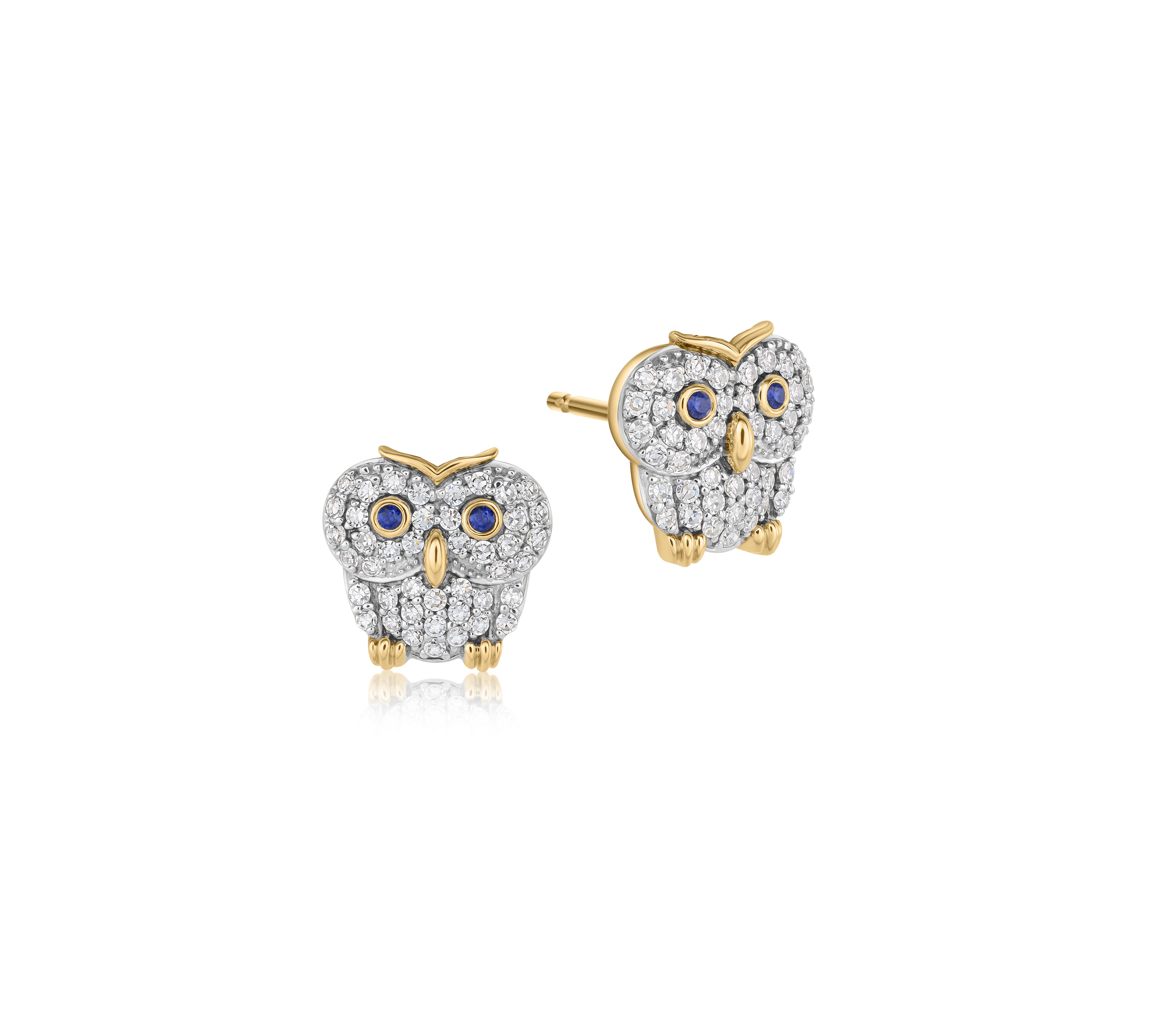 Mini Owl Studs