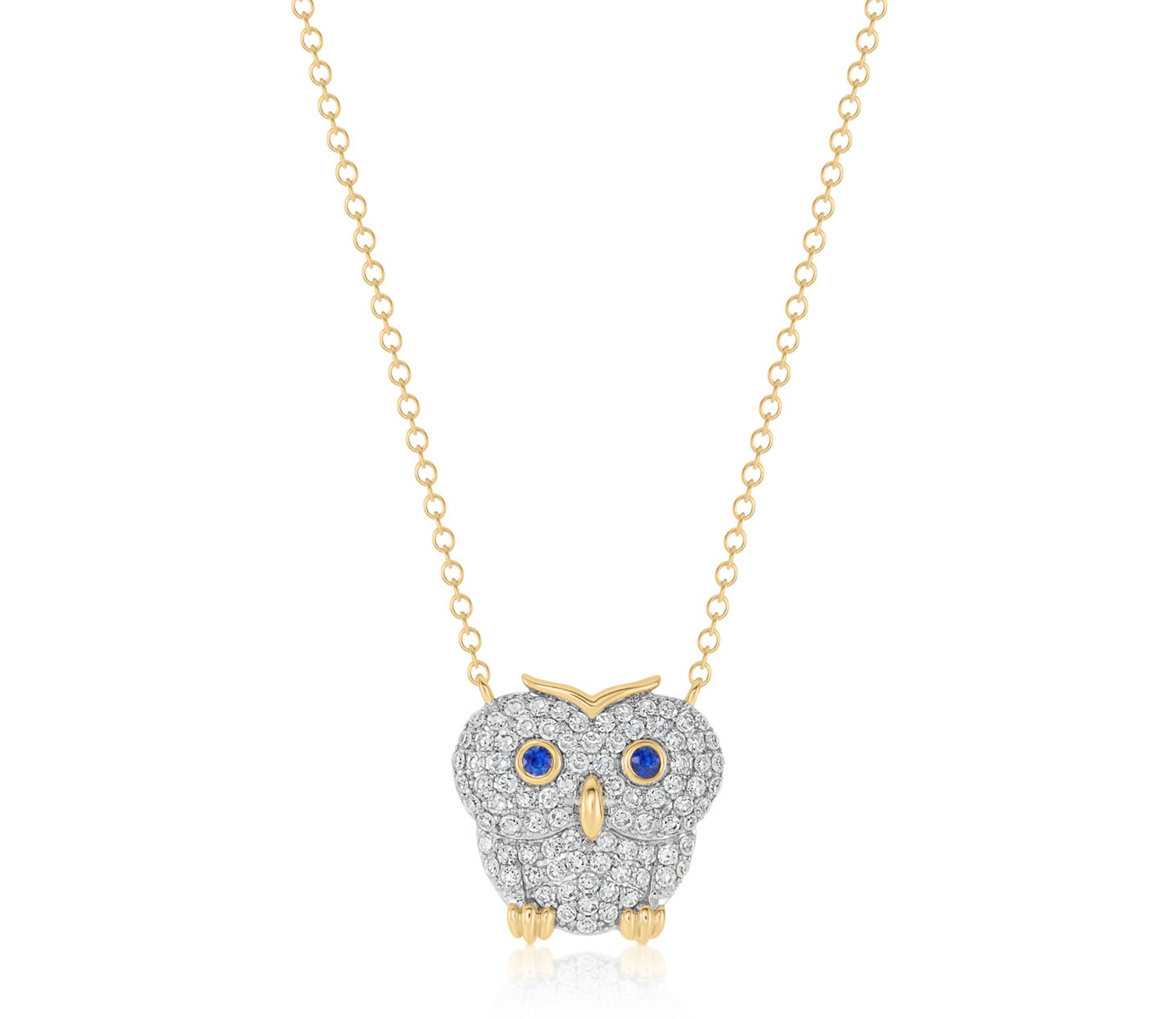 Medium Owl Necklace