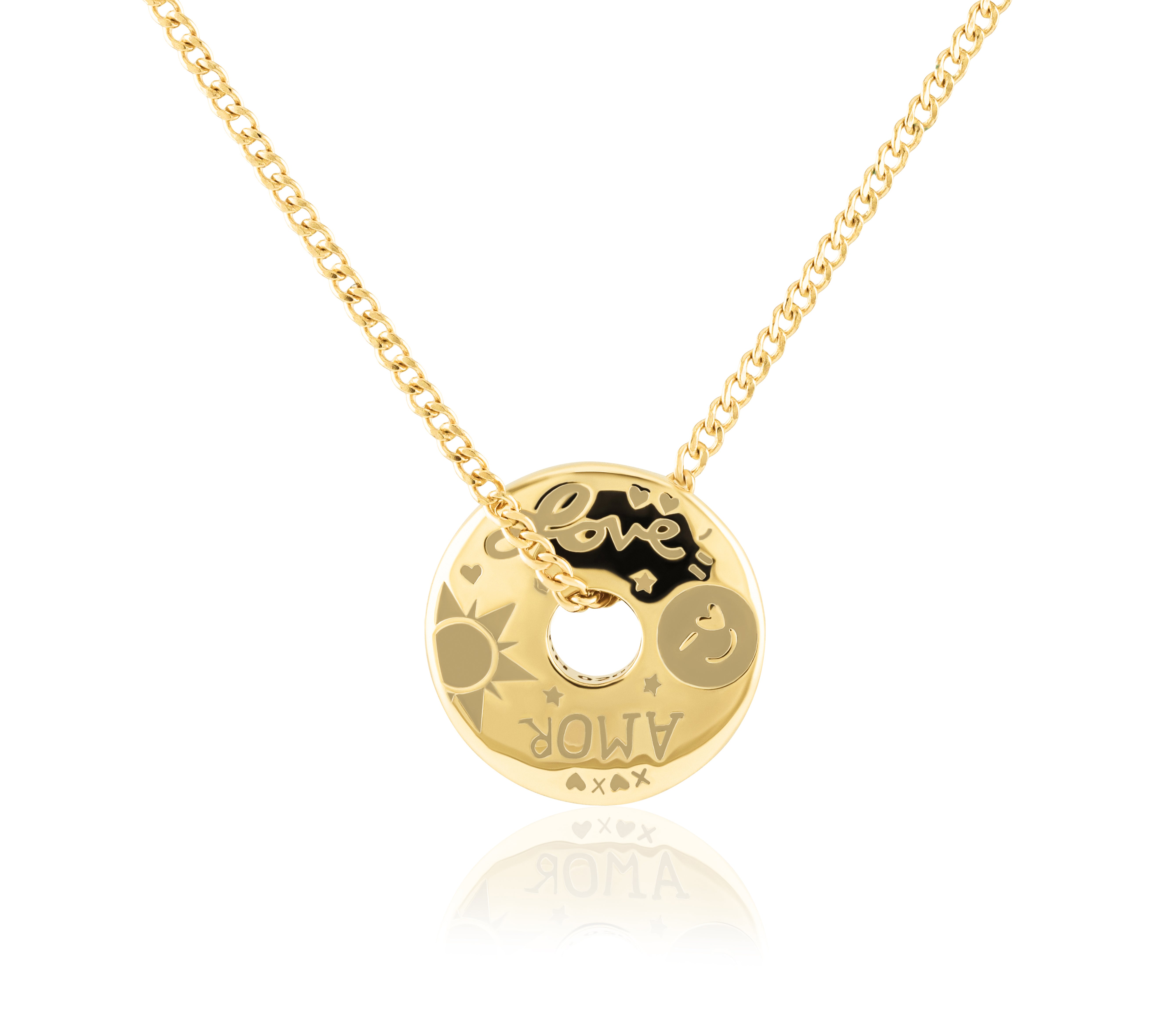 O Ring Love Languages Necklace