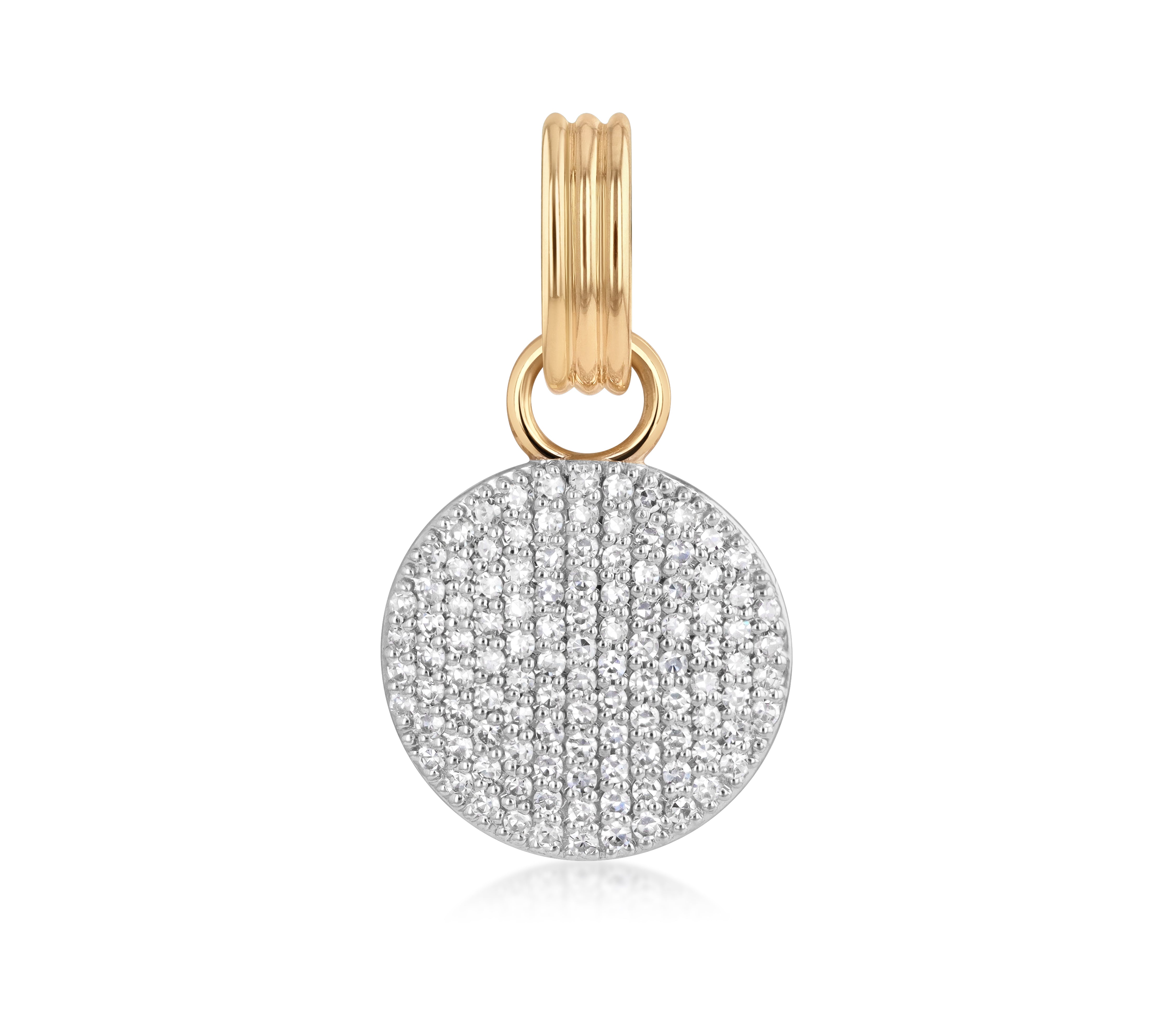 Layered Bale Infinity Pendant