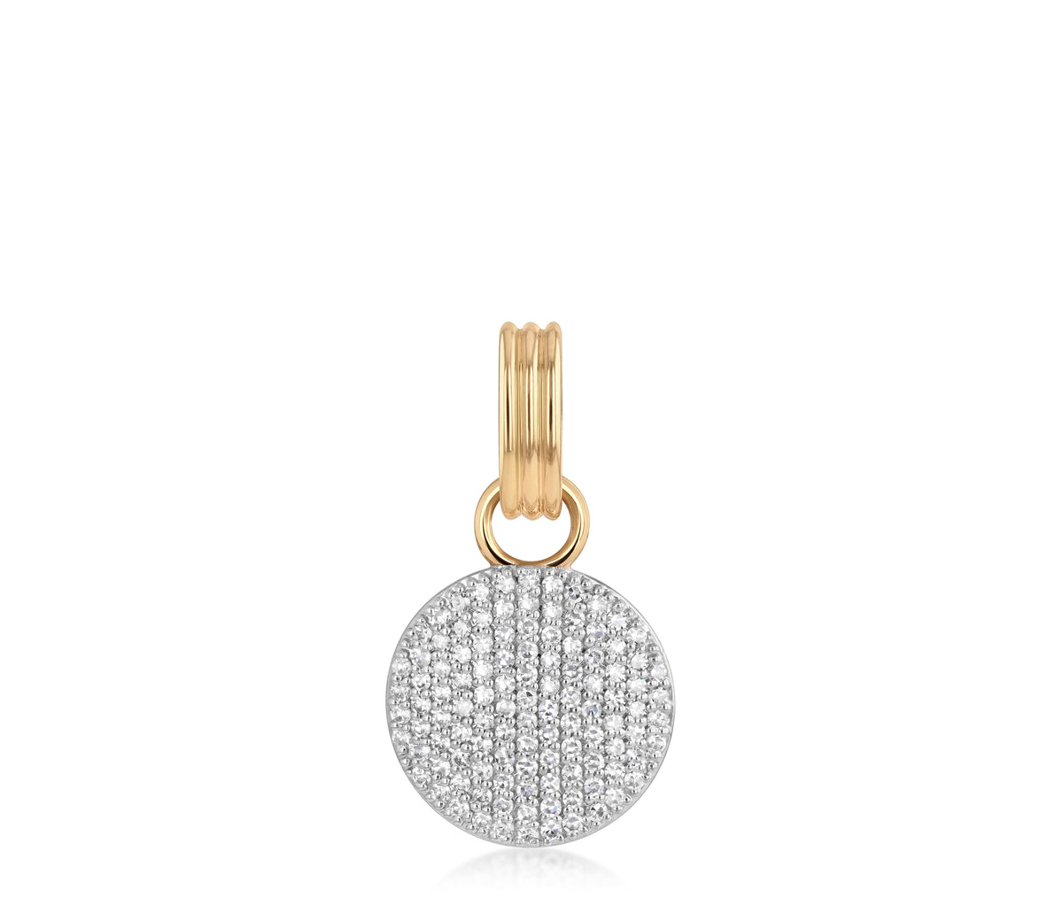 Layered Bale Infinity Pendant
