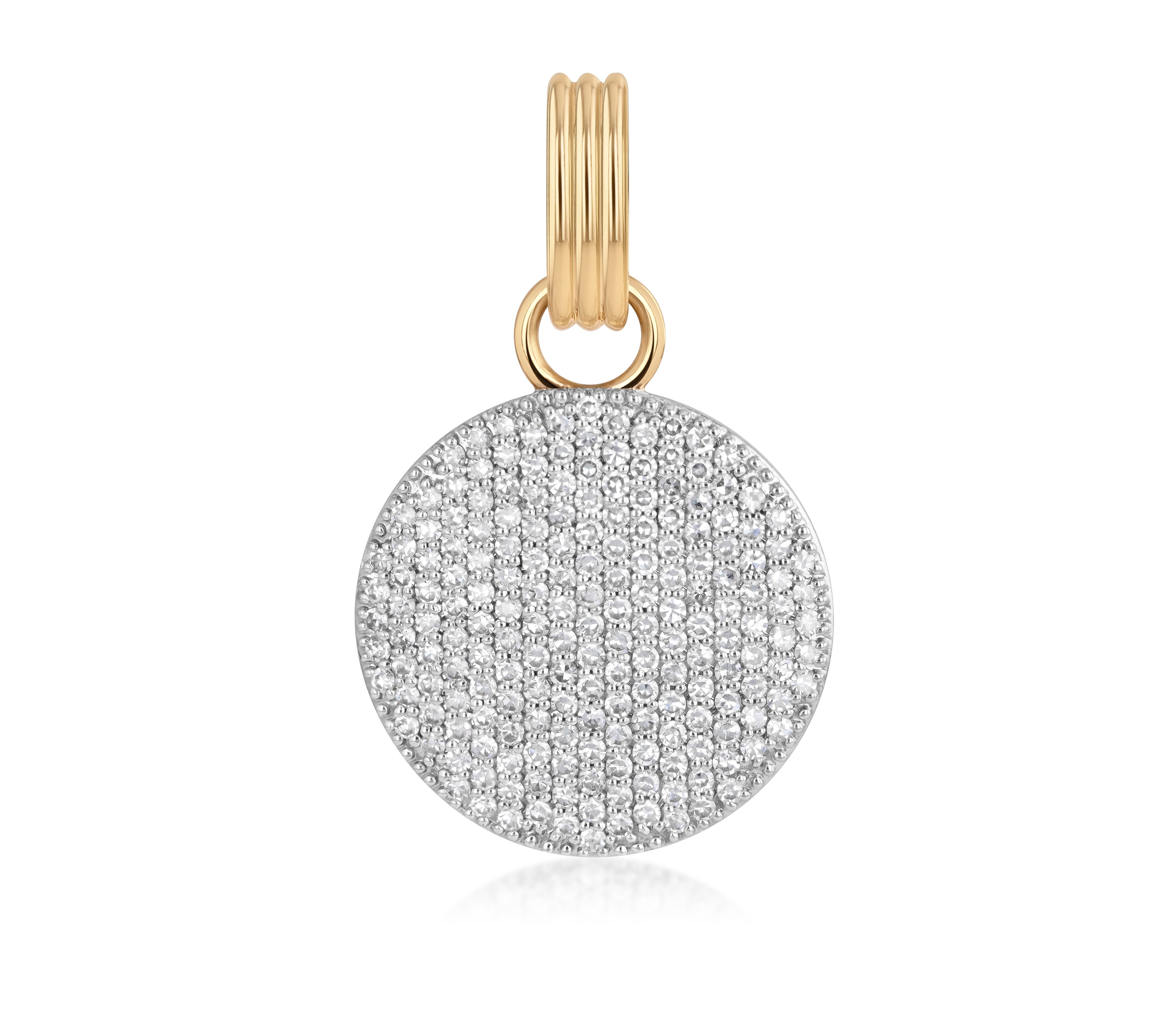 Large Layered Bale Infinity Pendant