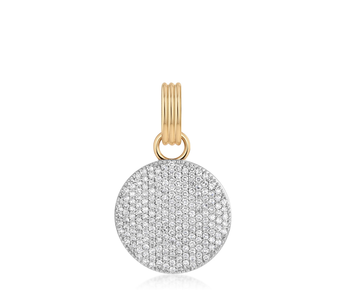 Large Layered Bale Infinity Pendant