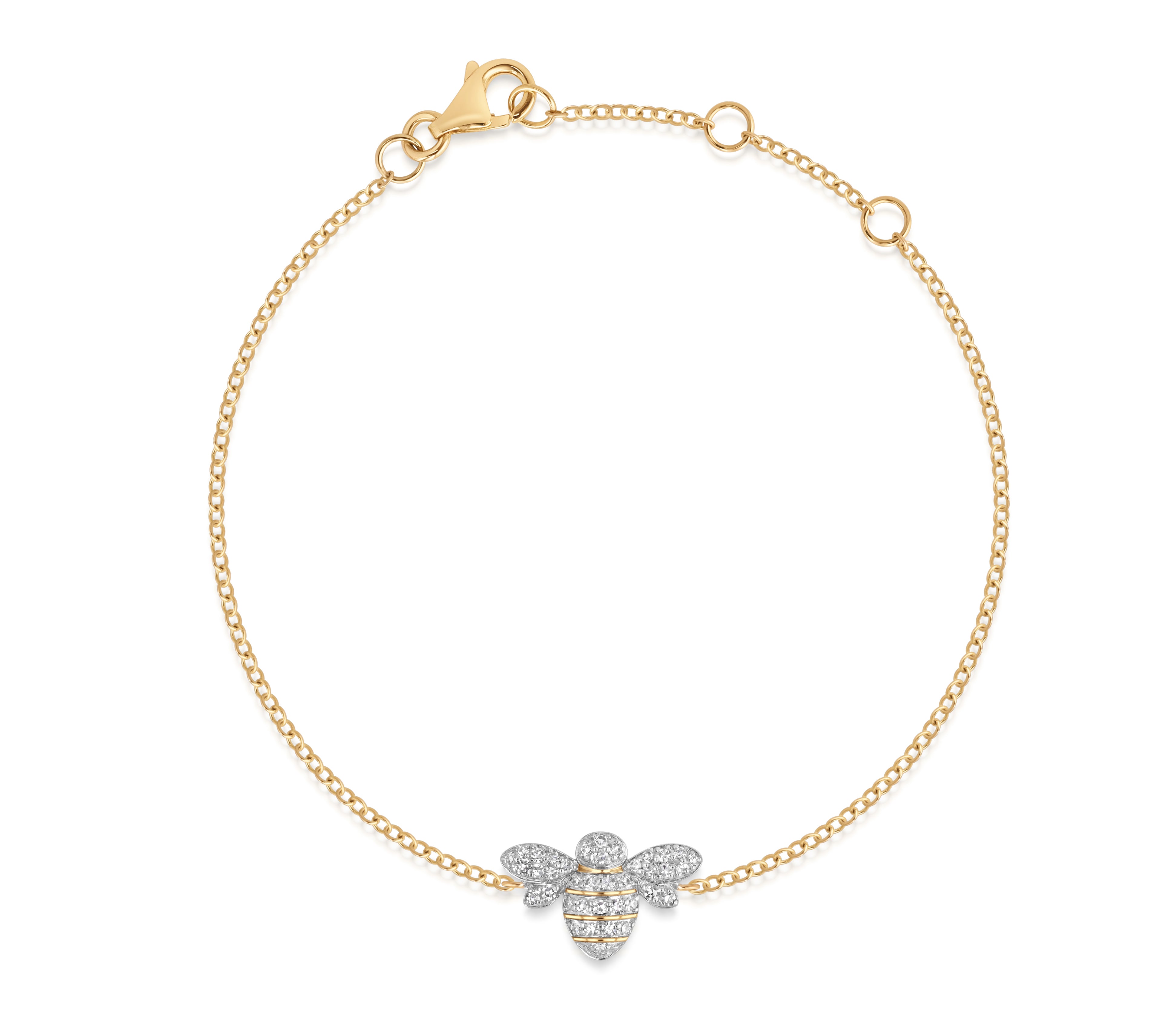 Mini Bee Chain Bracelet