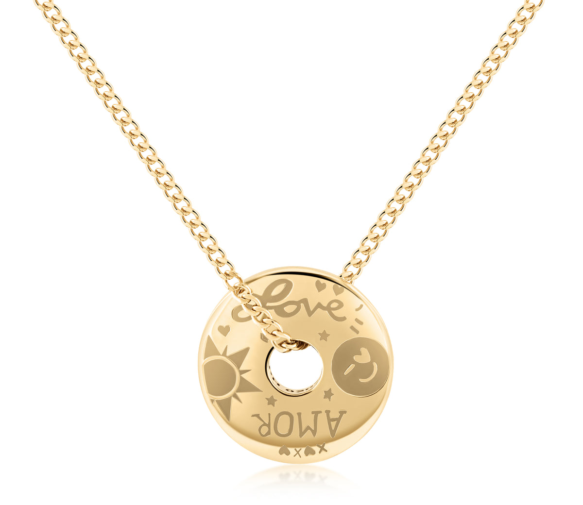 O Ring Love Languages Necklace