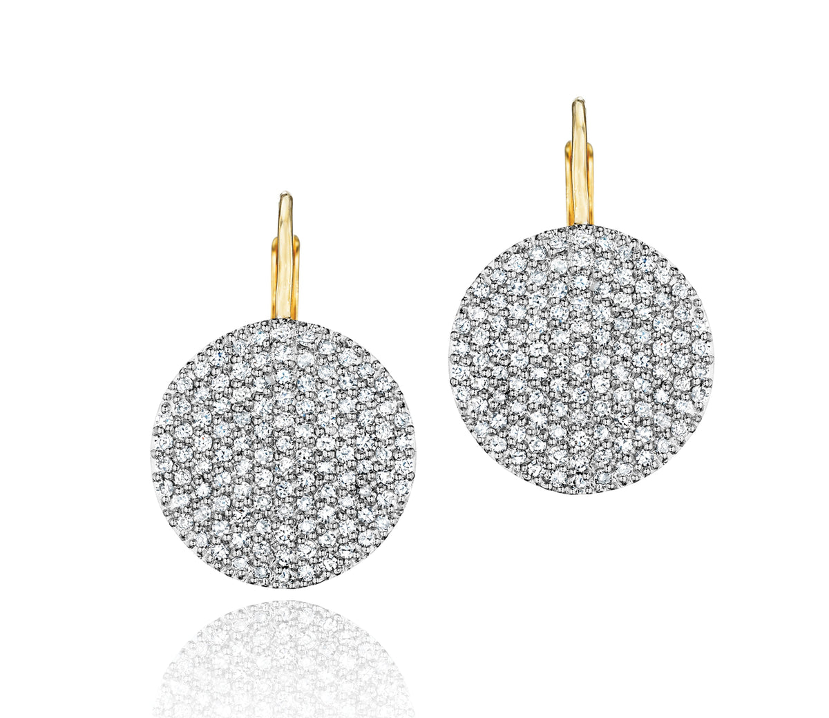 Infinity XL Leverback Earrings