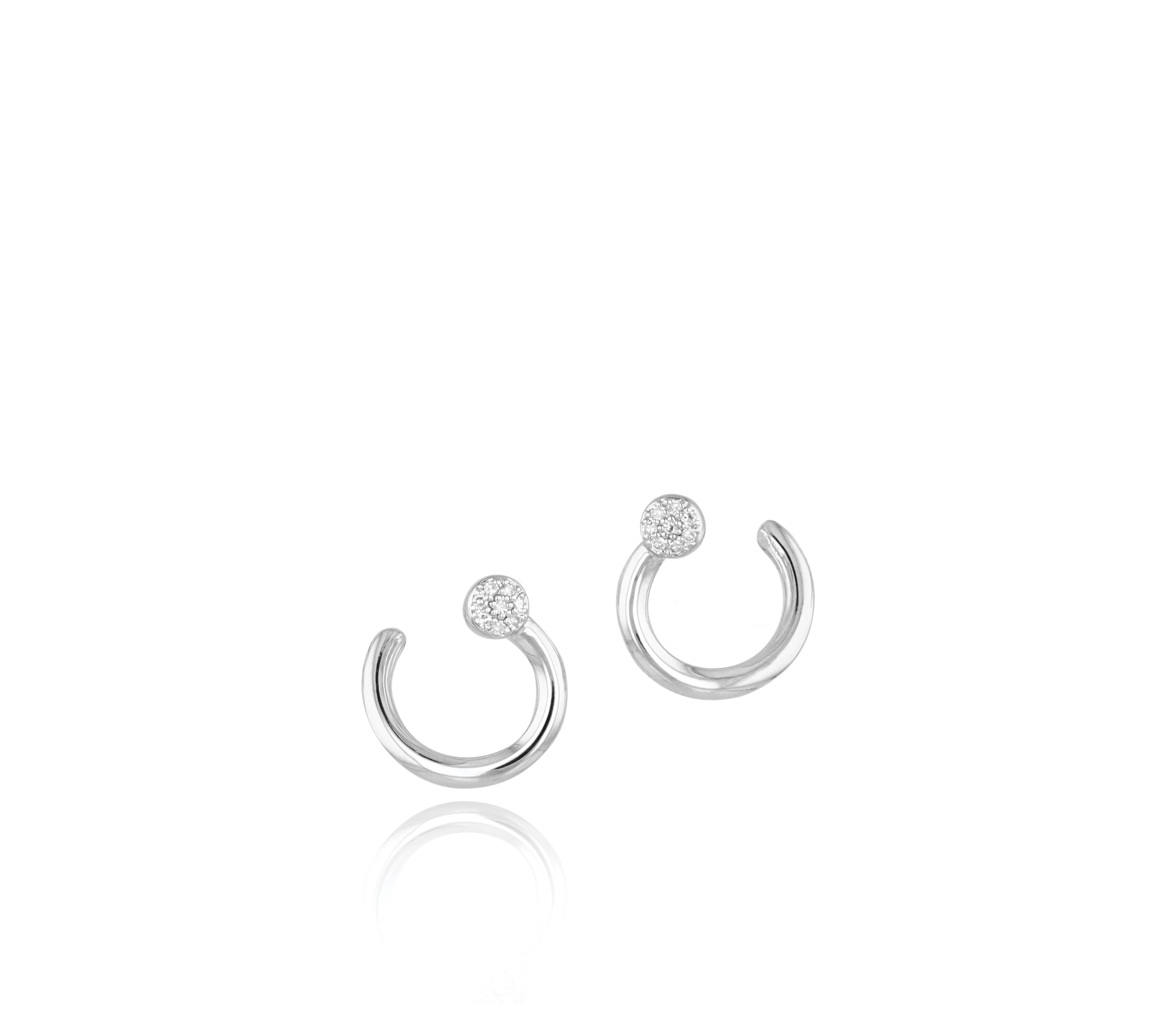 Mini Affair Wire Fan Earrings