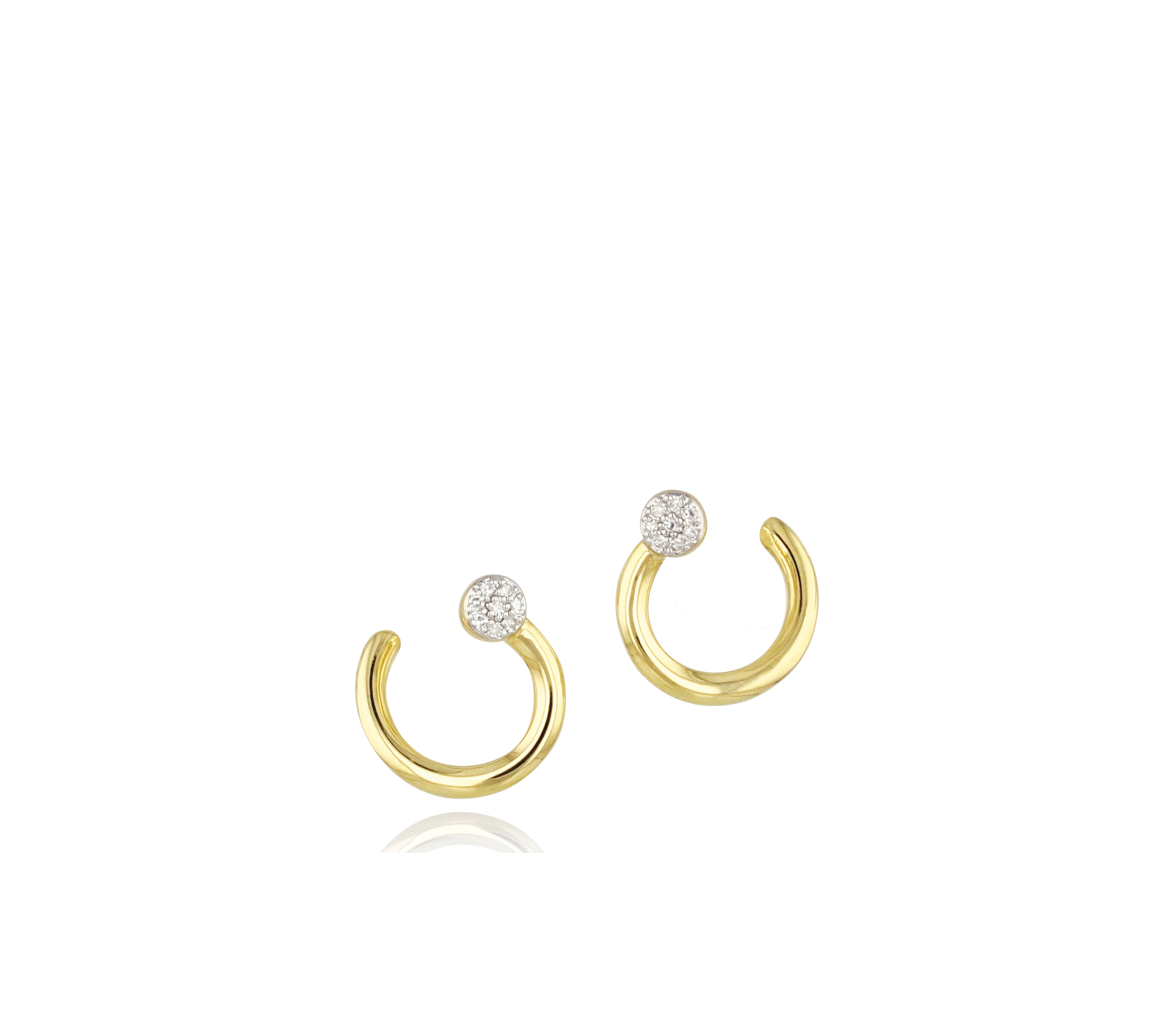 Mini Affair Wire Fan Earrings