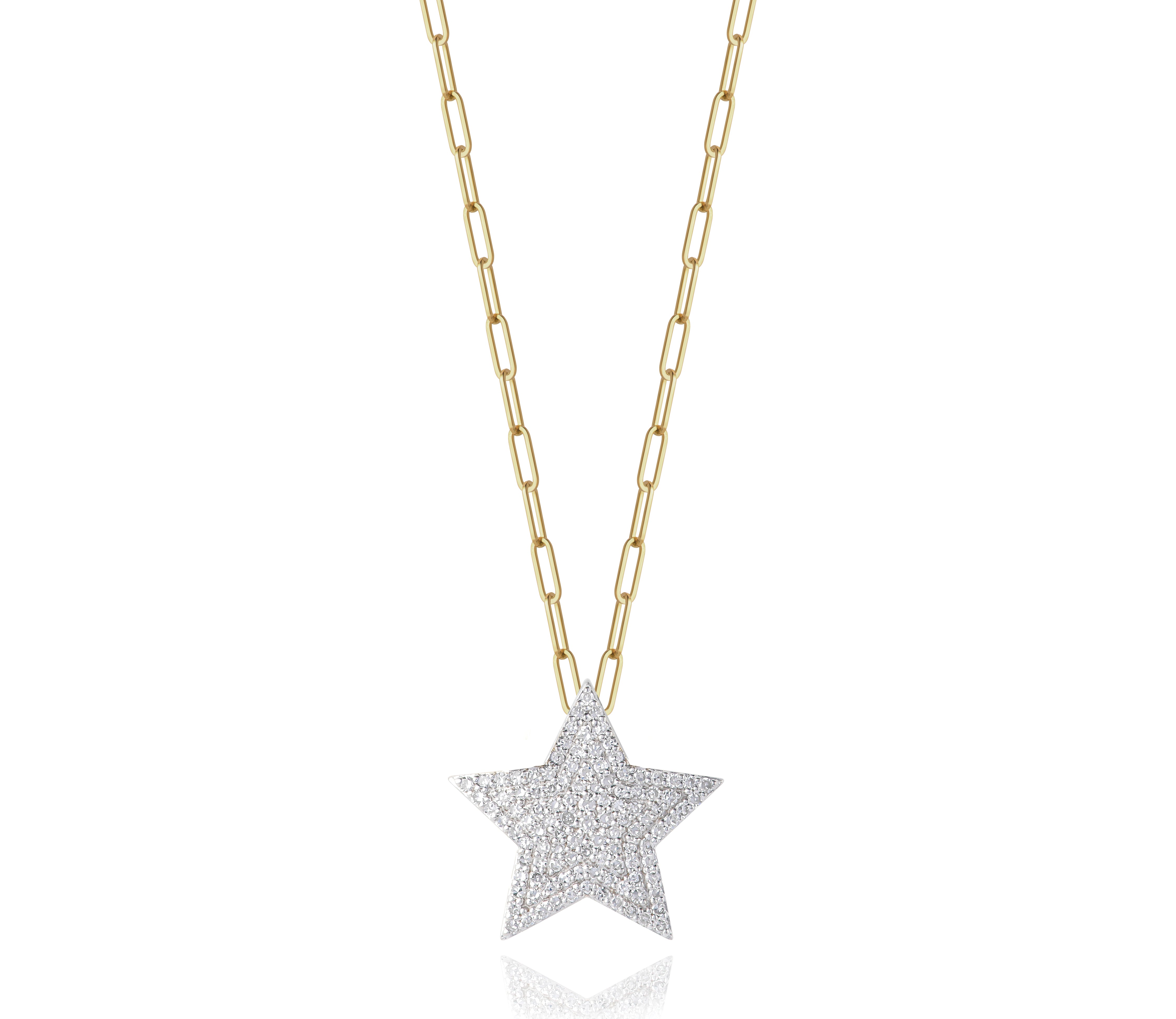 Large Infinity Star Necklace
