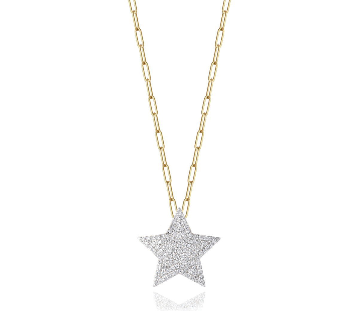 Large Diamond Letter Necklace – Finn