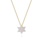 Infinity Star of David Necklace