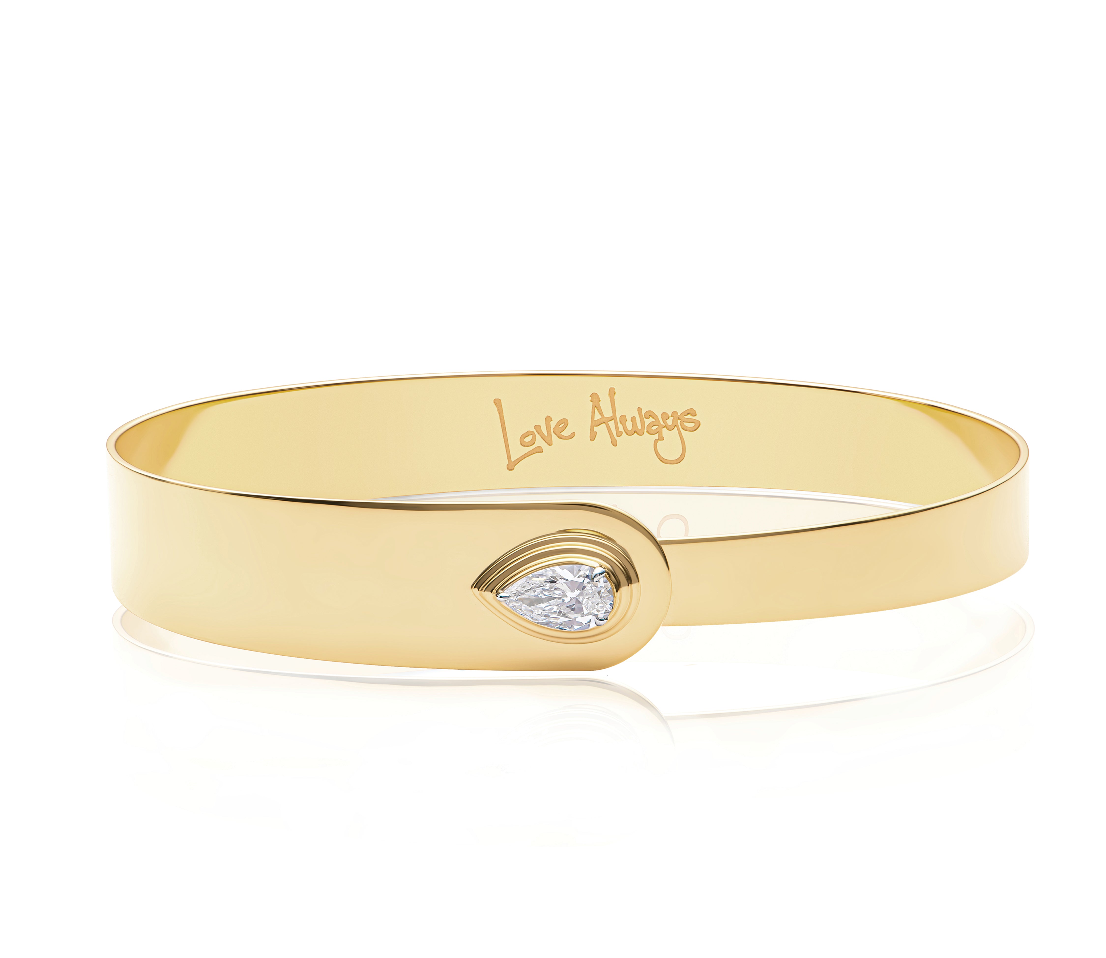 Layered Pear Love Always Bracelet