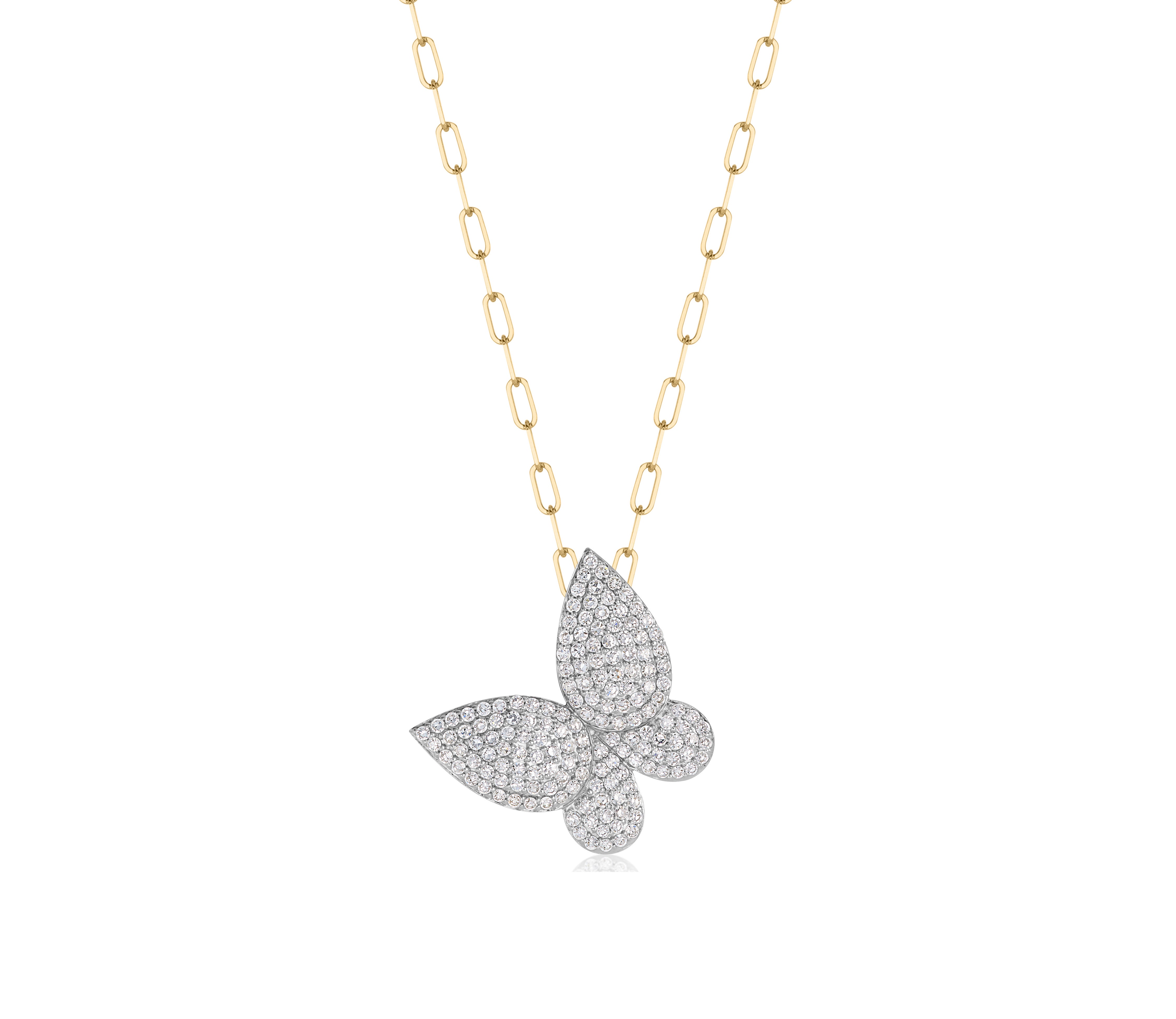 Large Butterfly Necklace