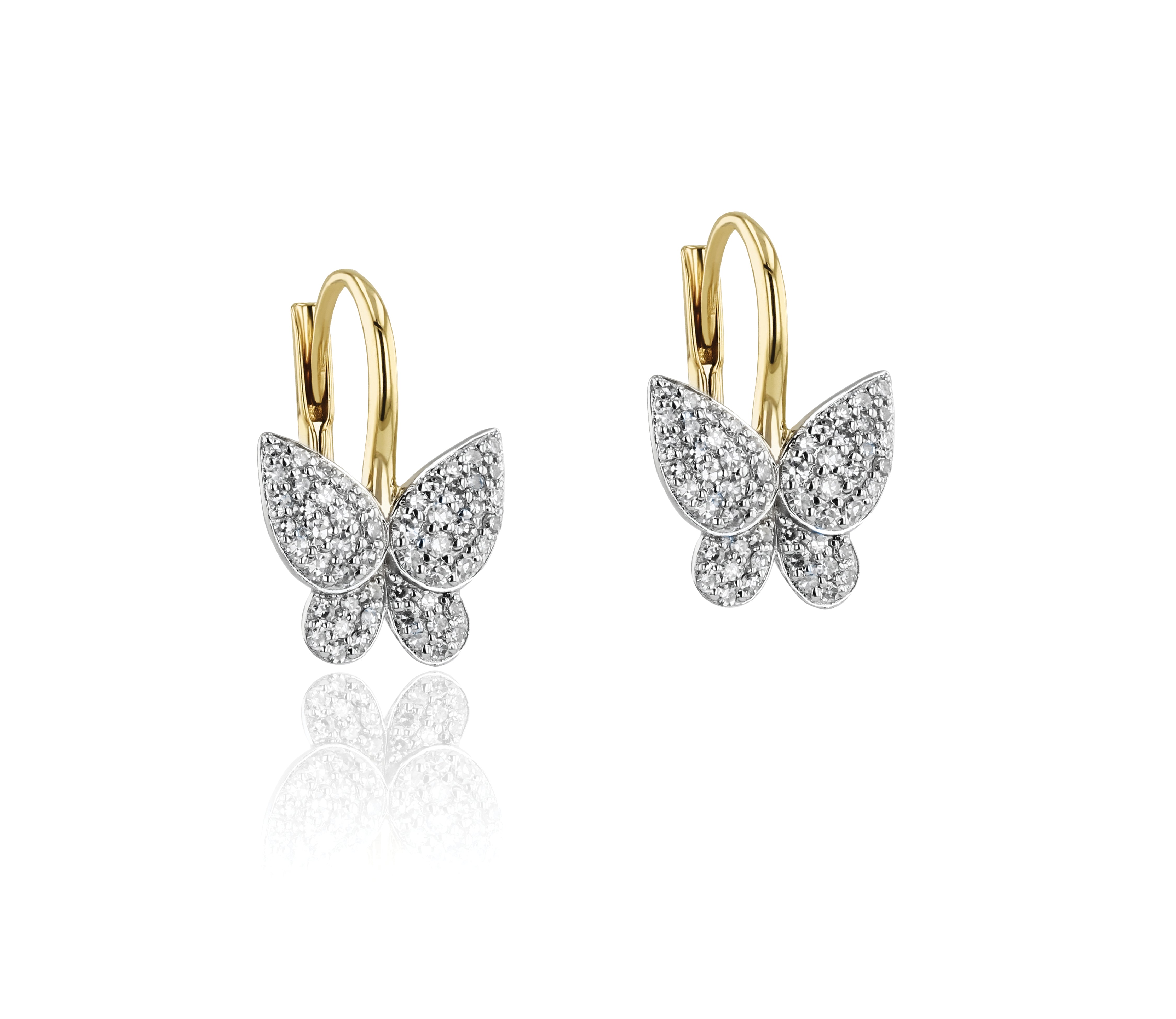 Petite Butterfly Leverbacks