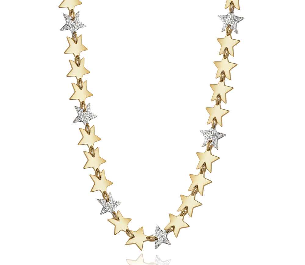 Star Alternating Necklace
