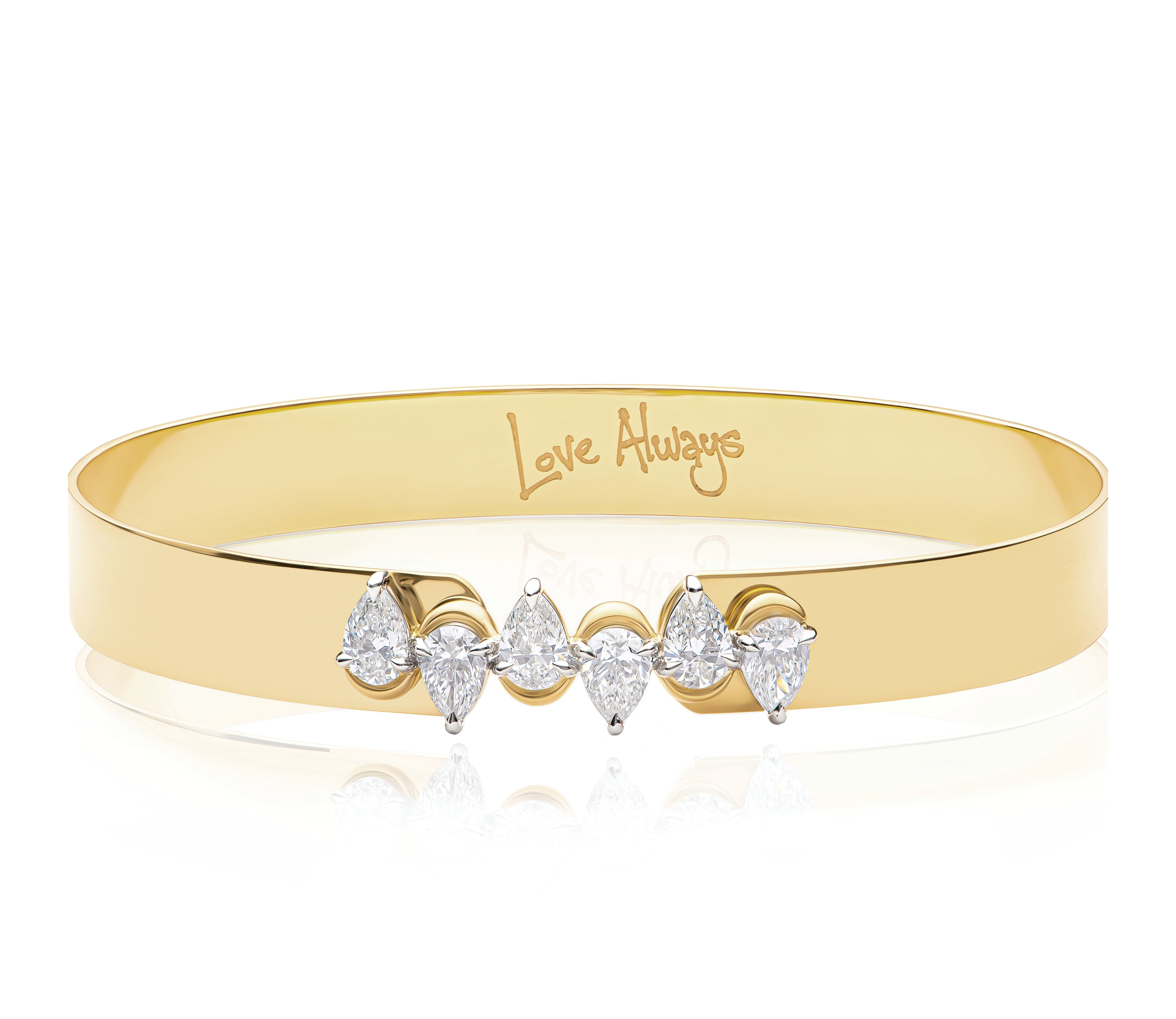 Pear Half Cuddle Love Always Bracelet