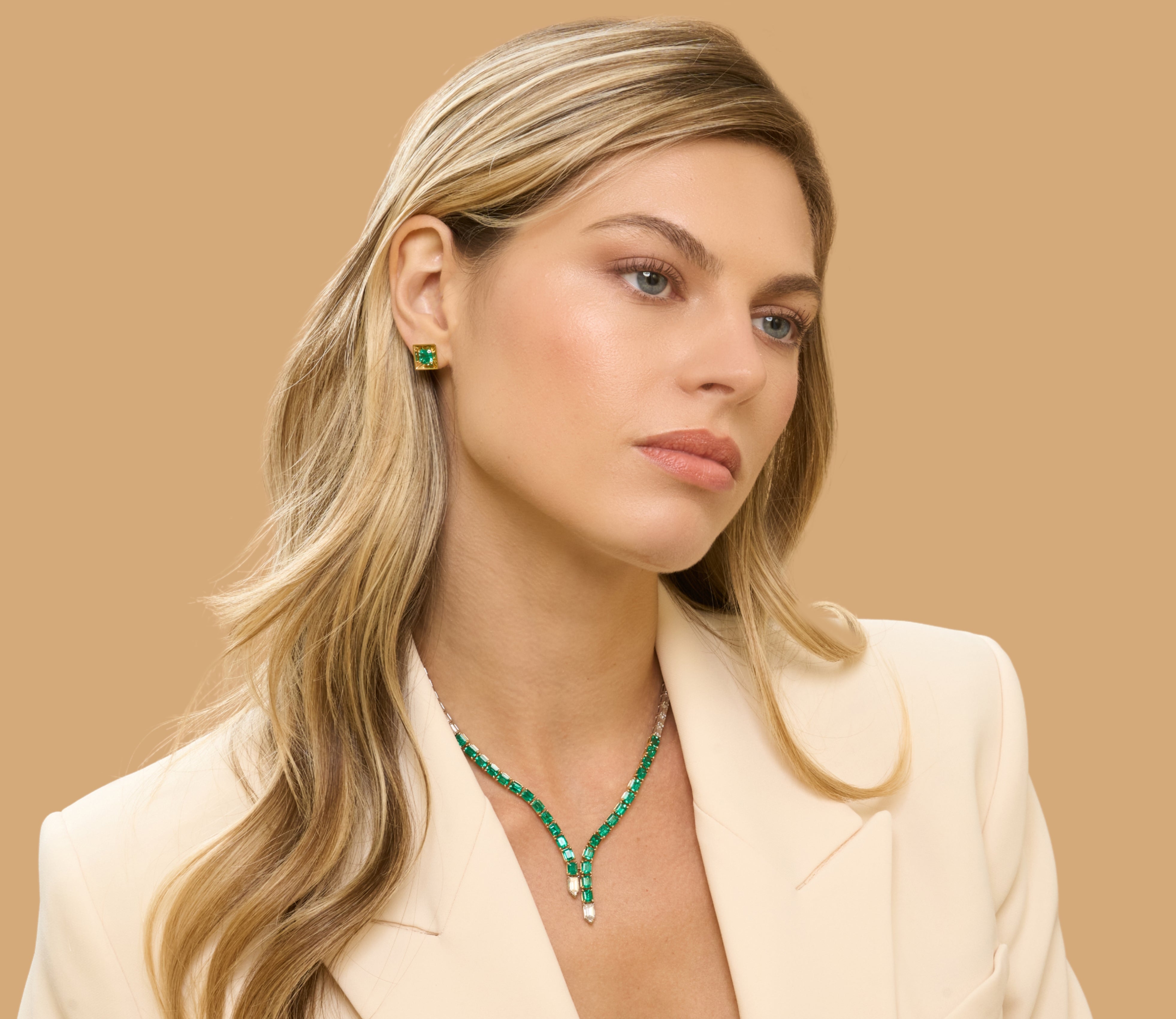 The Emerald & Diamond Bolero