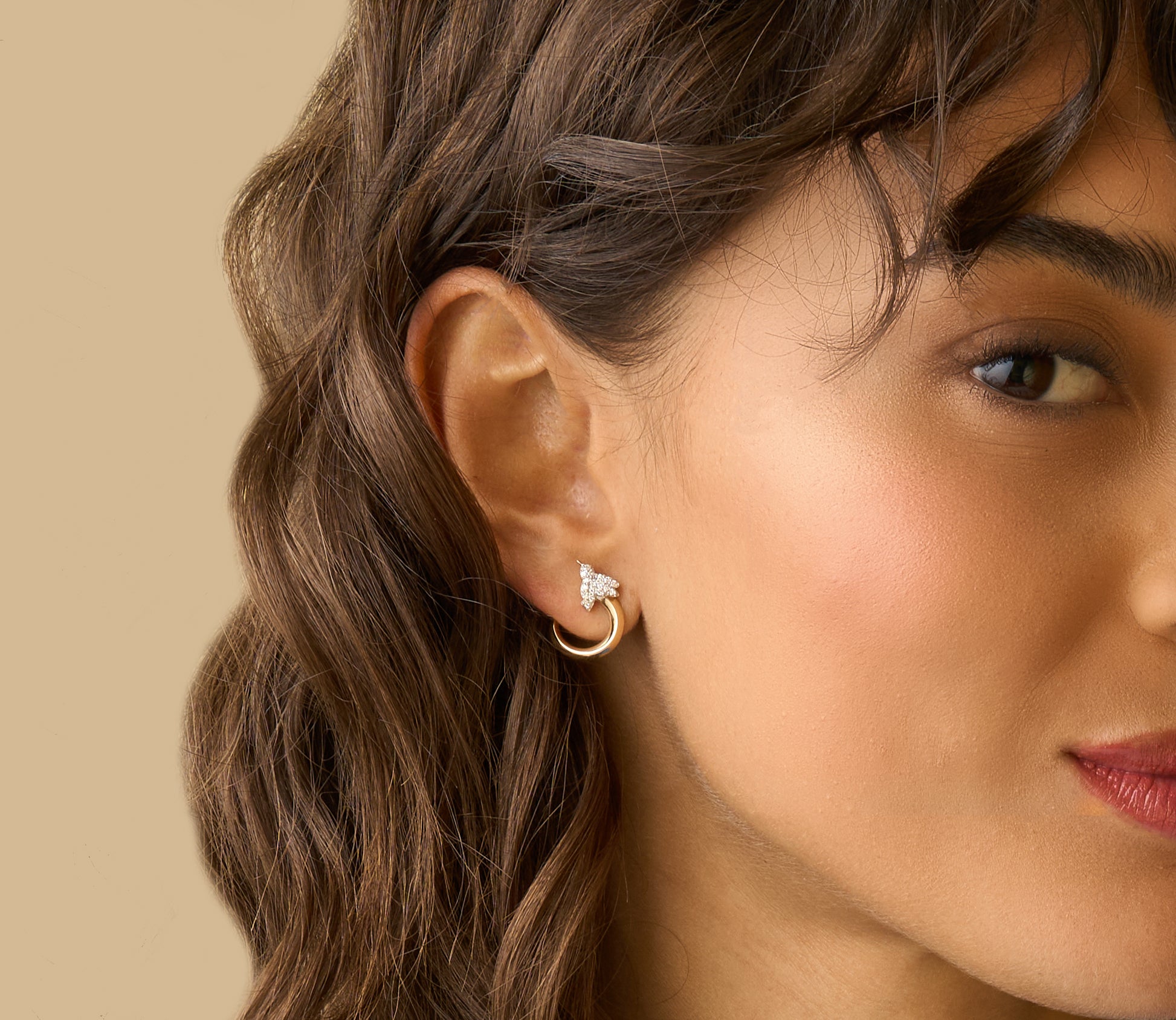 Hummingbird Fan Earrings