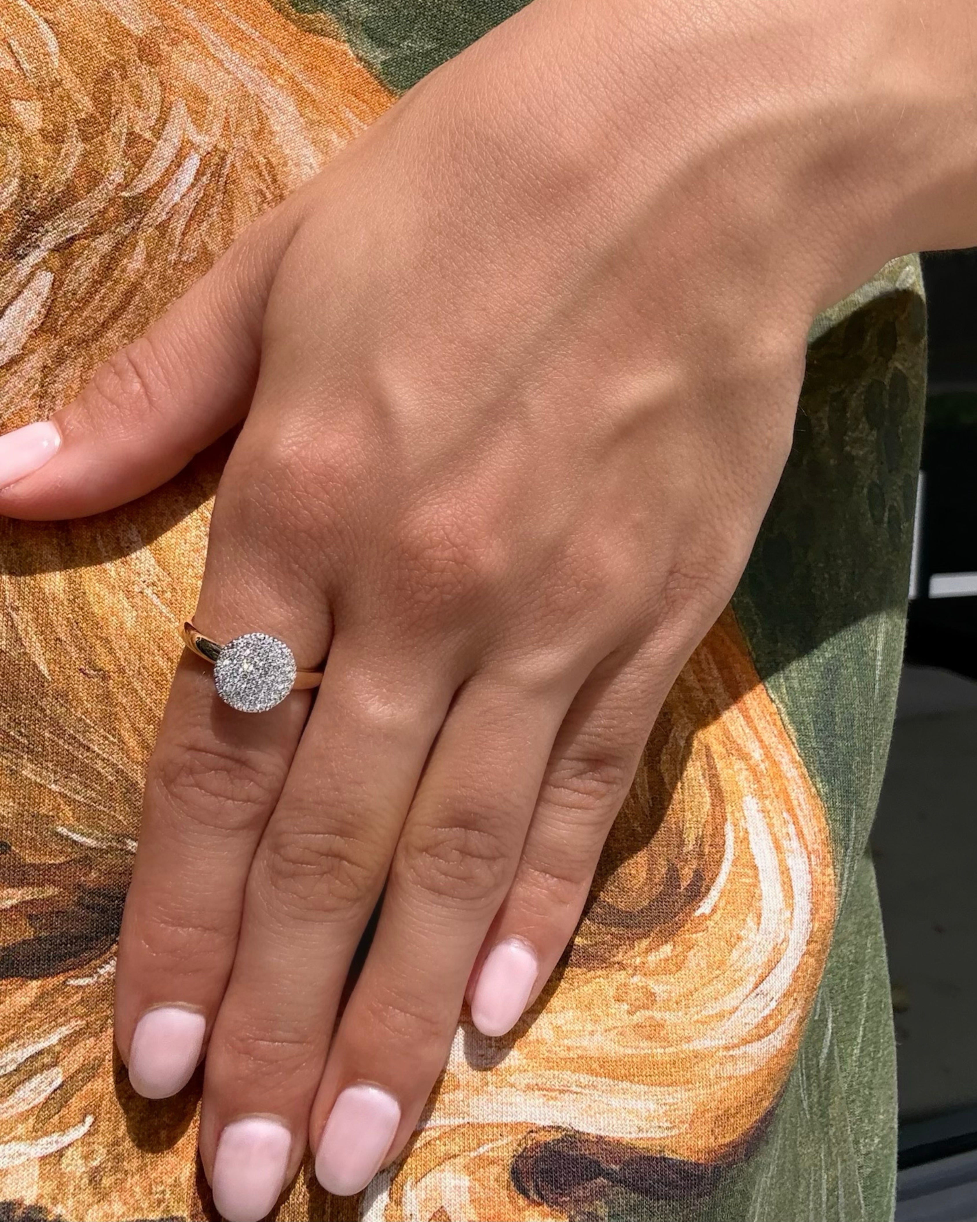 Mini Infinity Gold Band Ring