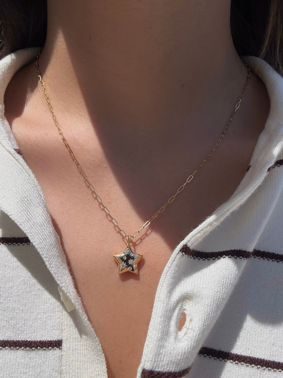 Celeste 15mm Star Necklace