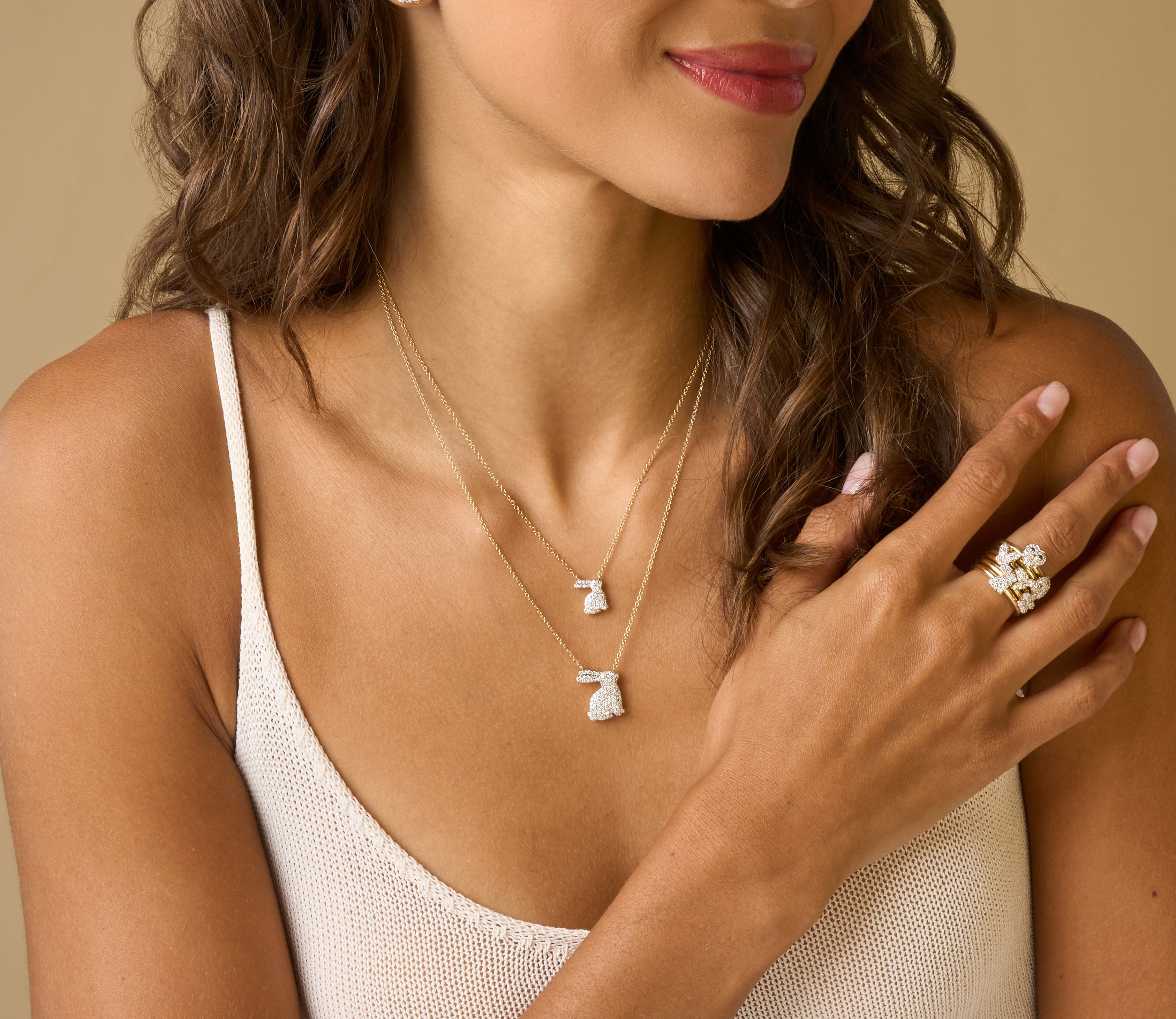 Medium Bunny Necklace