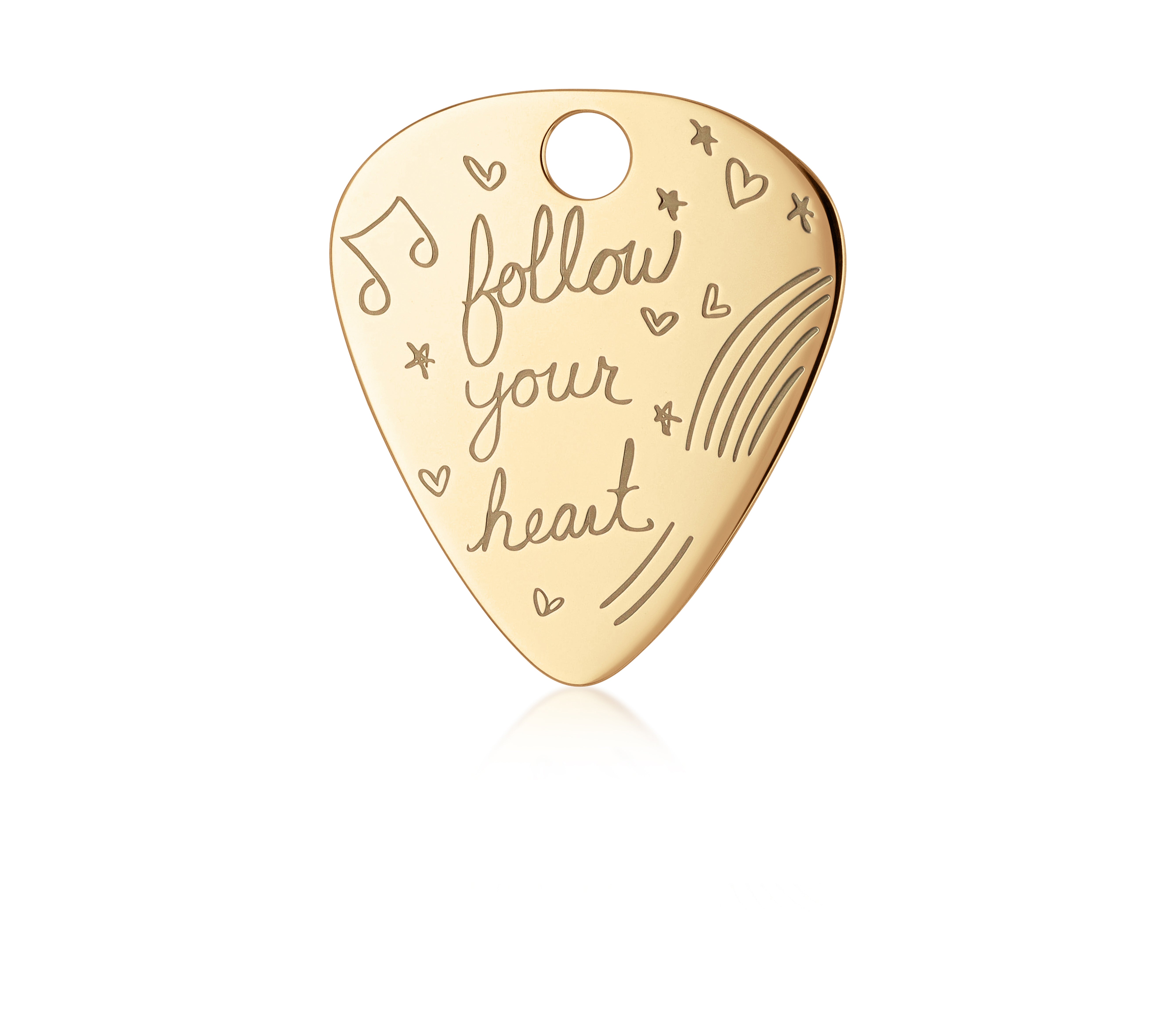 Guitar Pick Love Languages Pendant