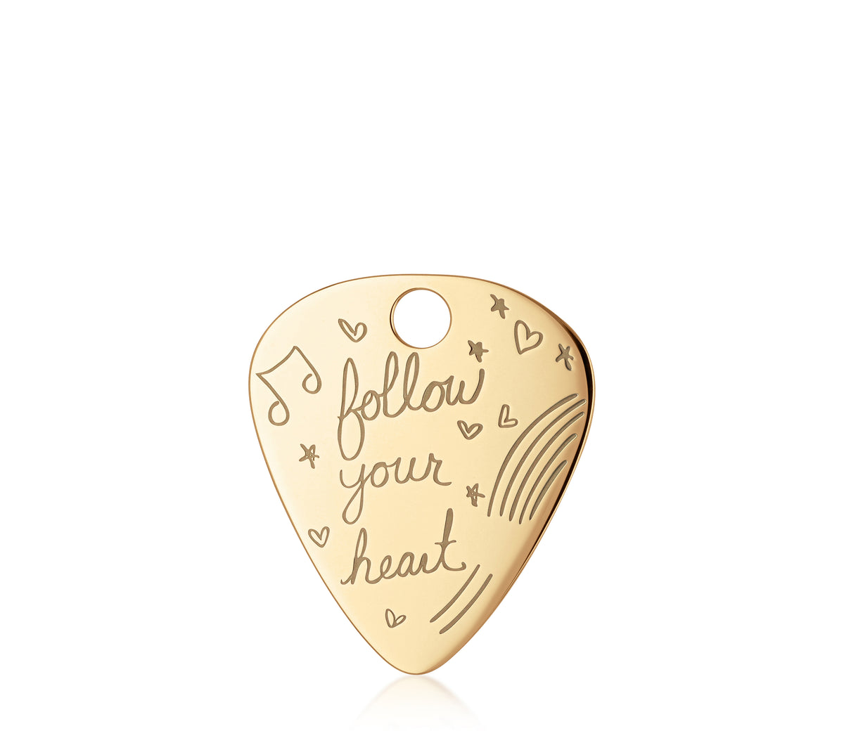 Guitar Pick Love Languages Pendant