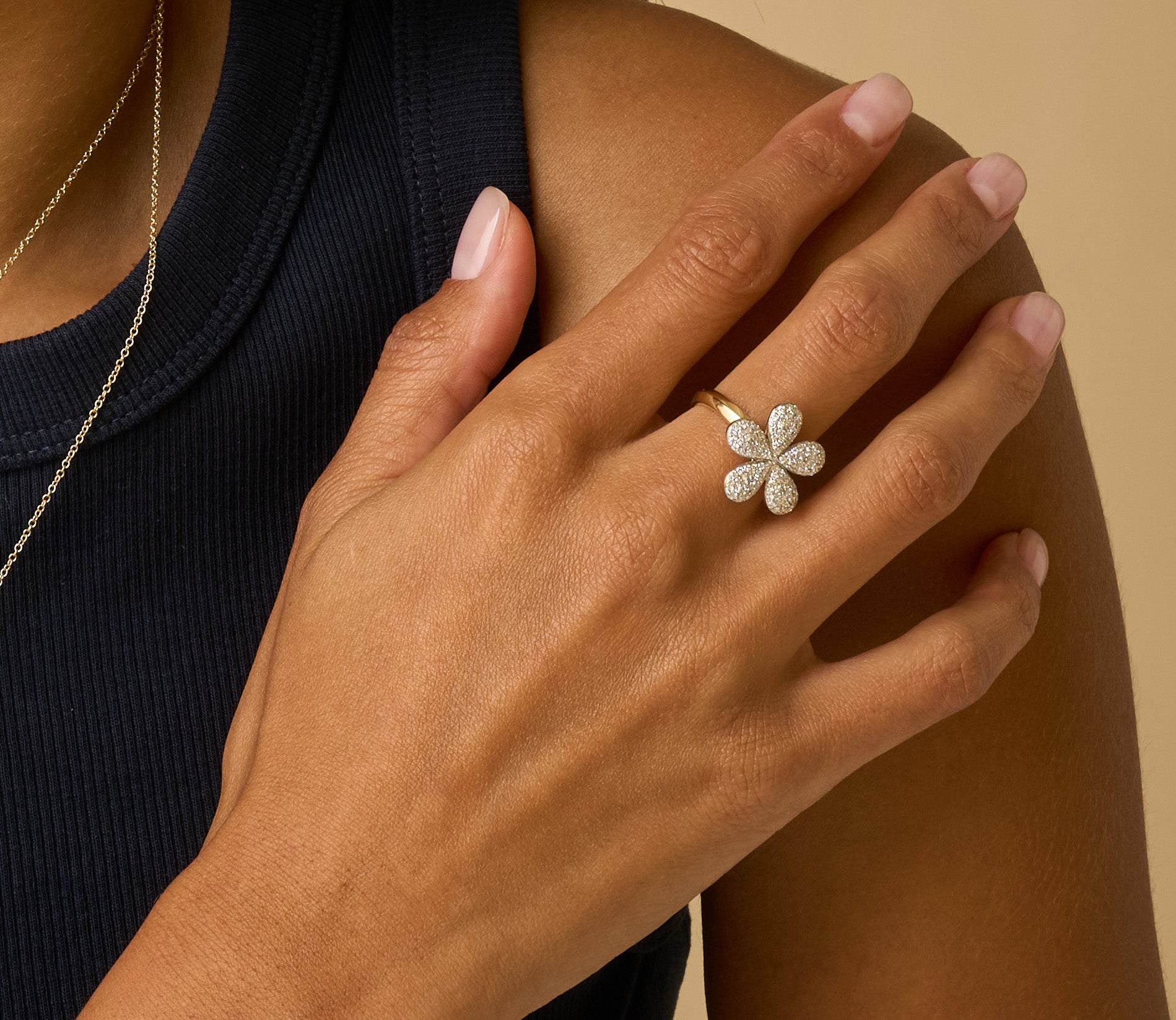 Large Forget-Me-Not Ring