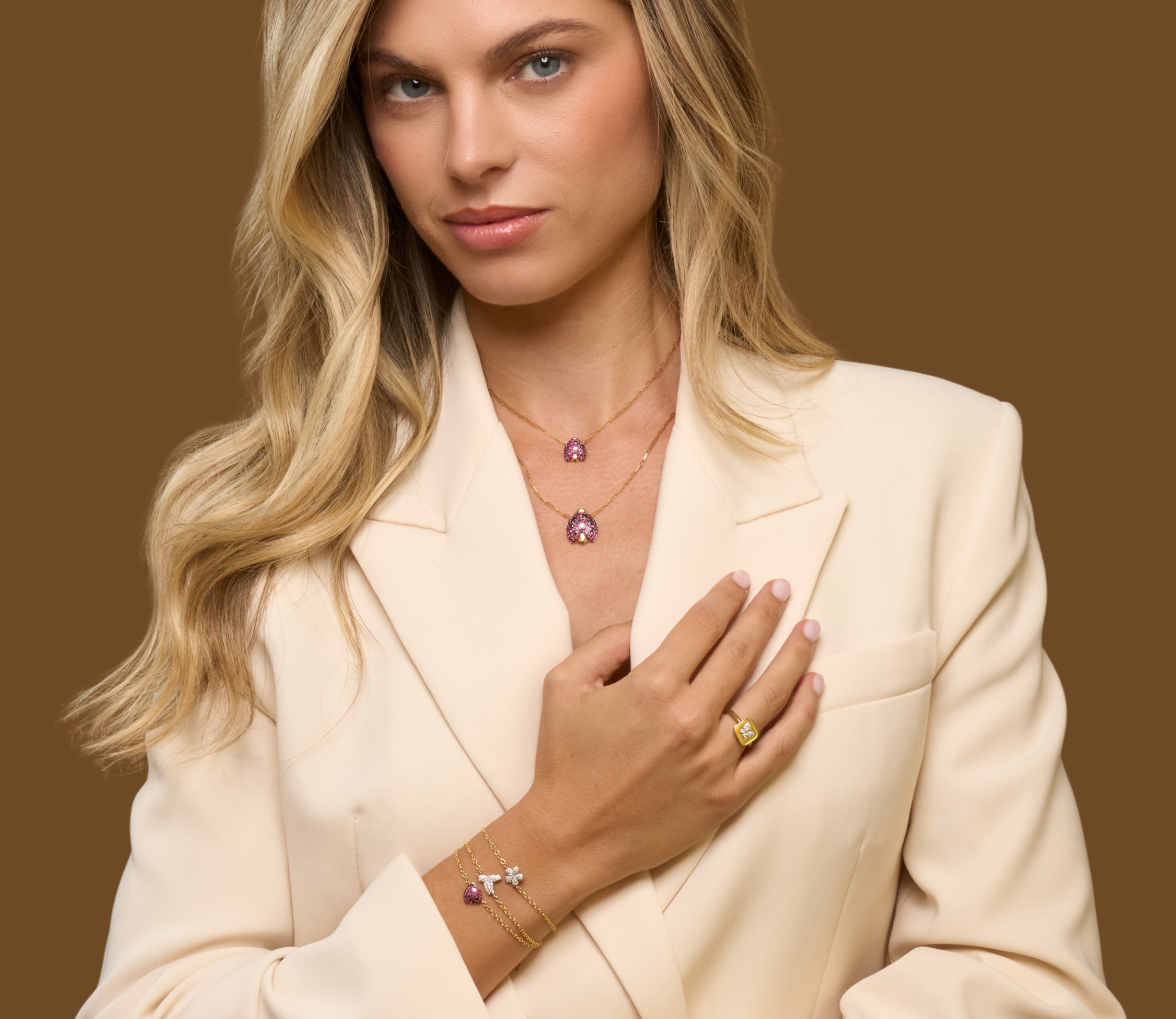 Butterfly Medallion Ring