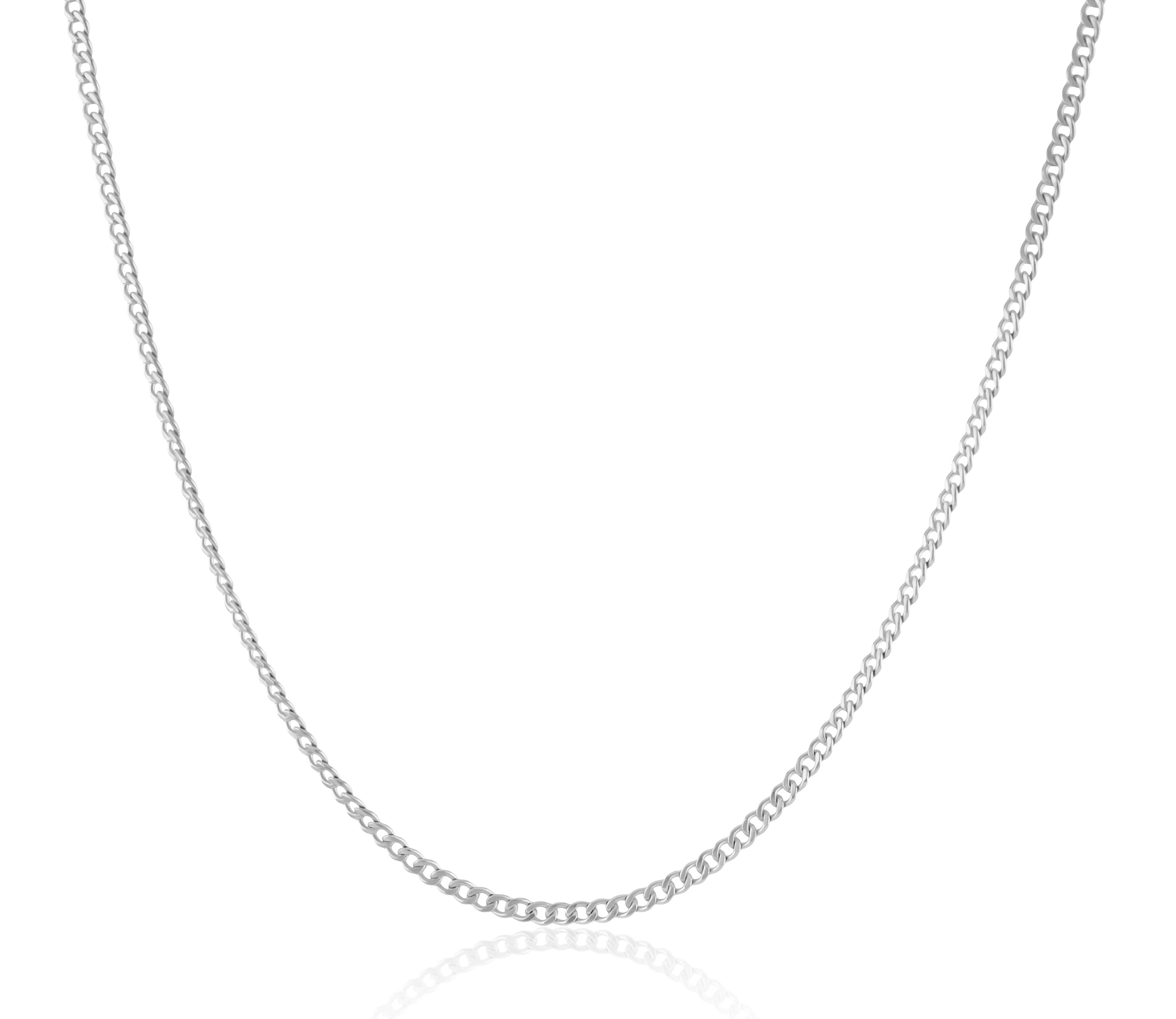 Sterling Silver Curb Link Chain