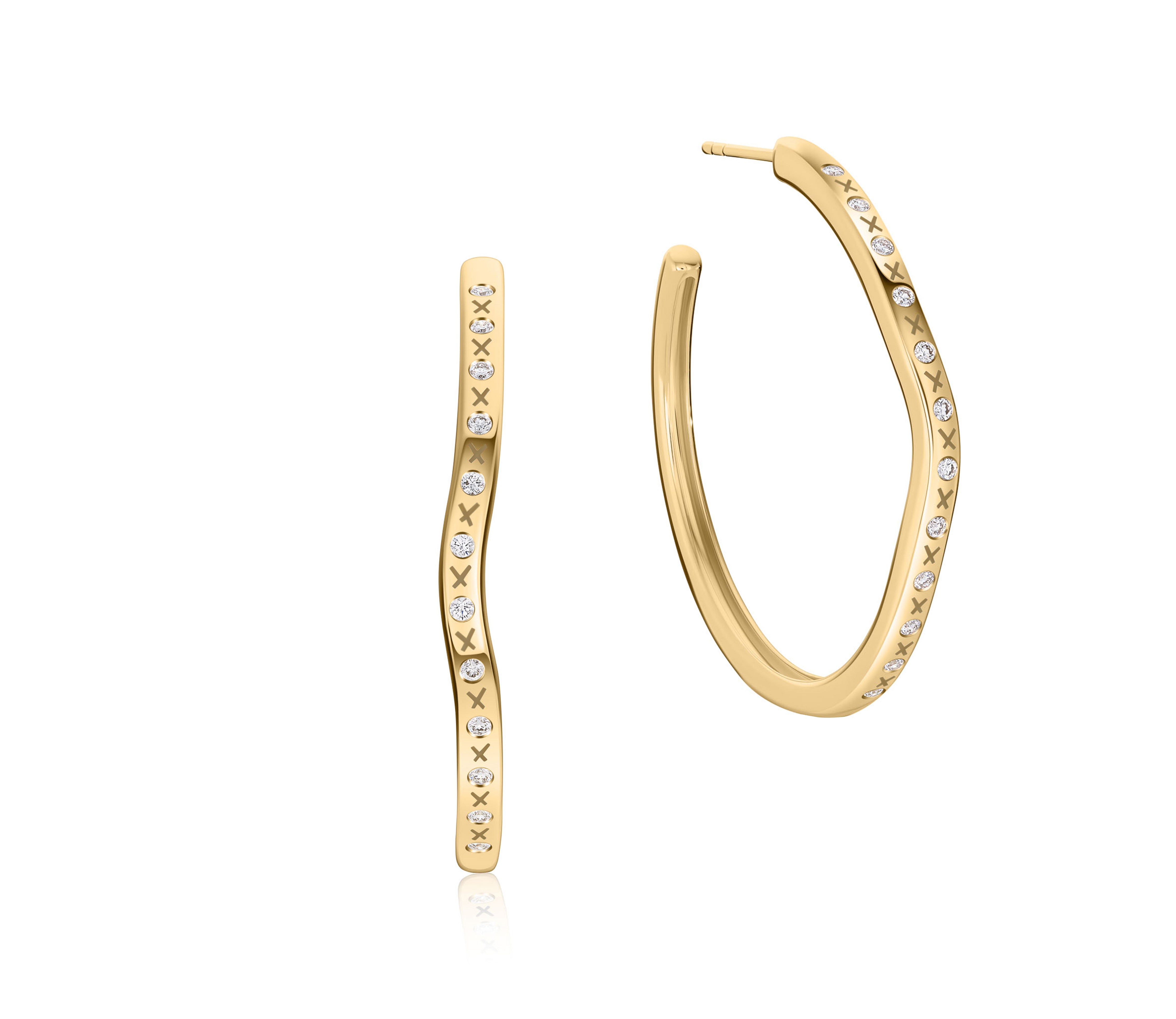 40 mm Love Languages Hoops