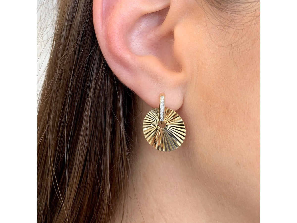 Aura Huggie Earrings