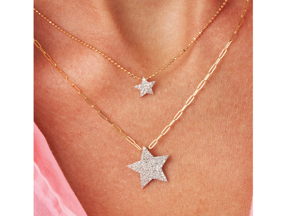 Large Infinity Star Necklace