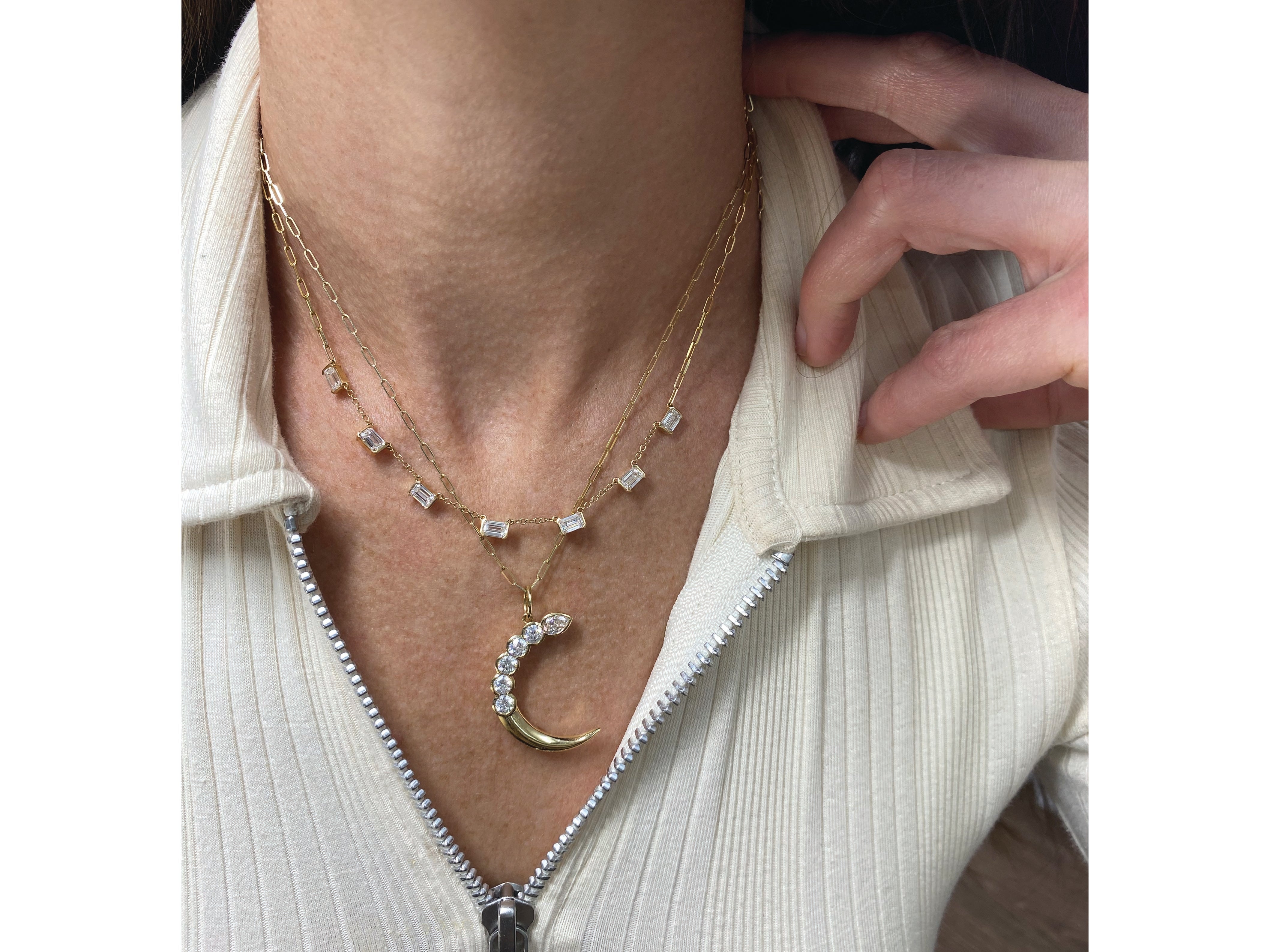 Diamonds by the Yard Cuddle Necklace