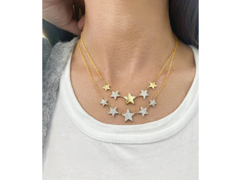 Five Star Infinity Necklace