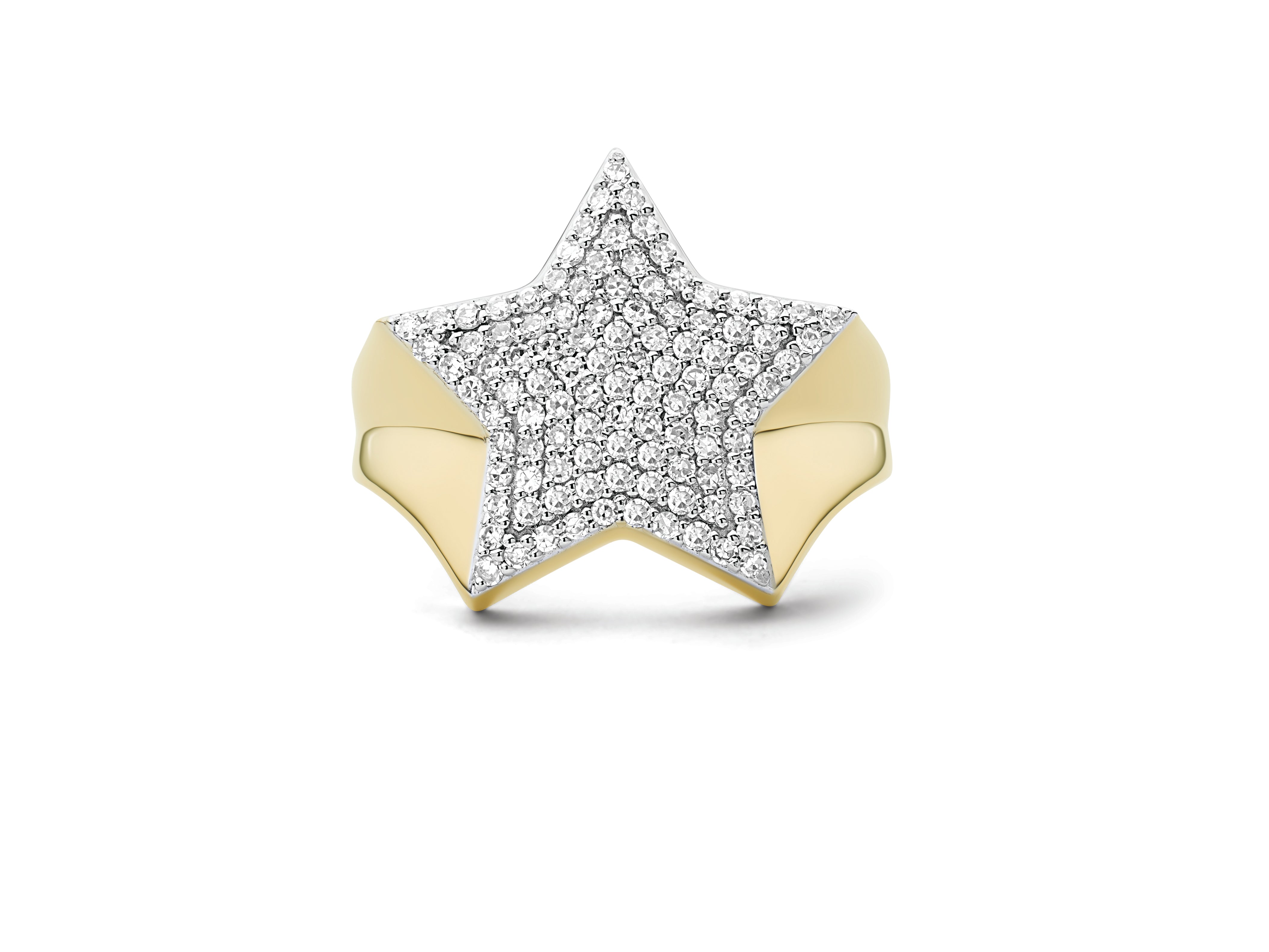 Large Star Infinity Ring