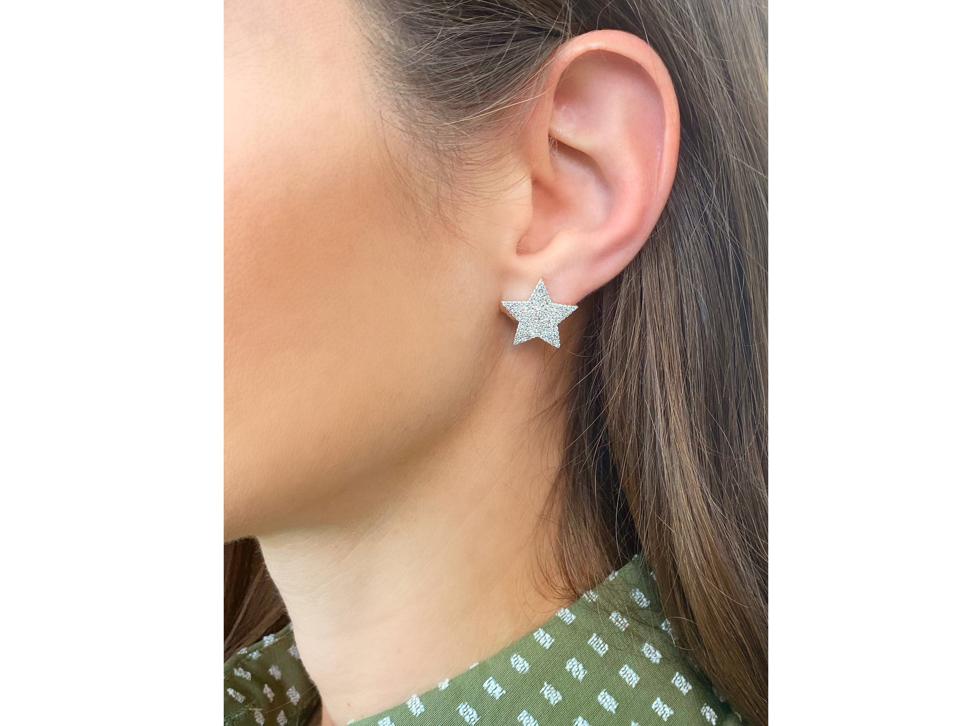 Large Infinity Star Earrings