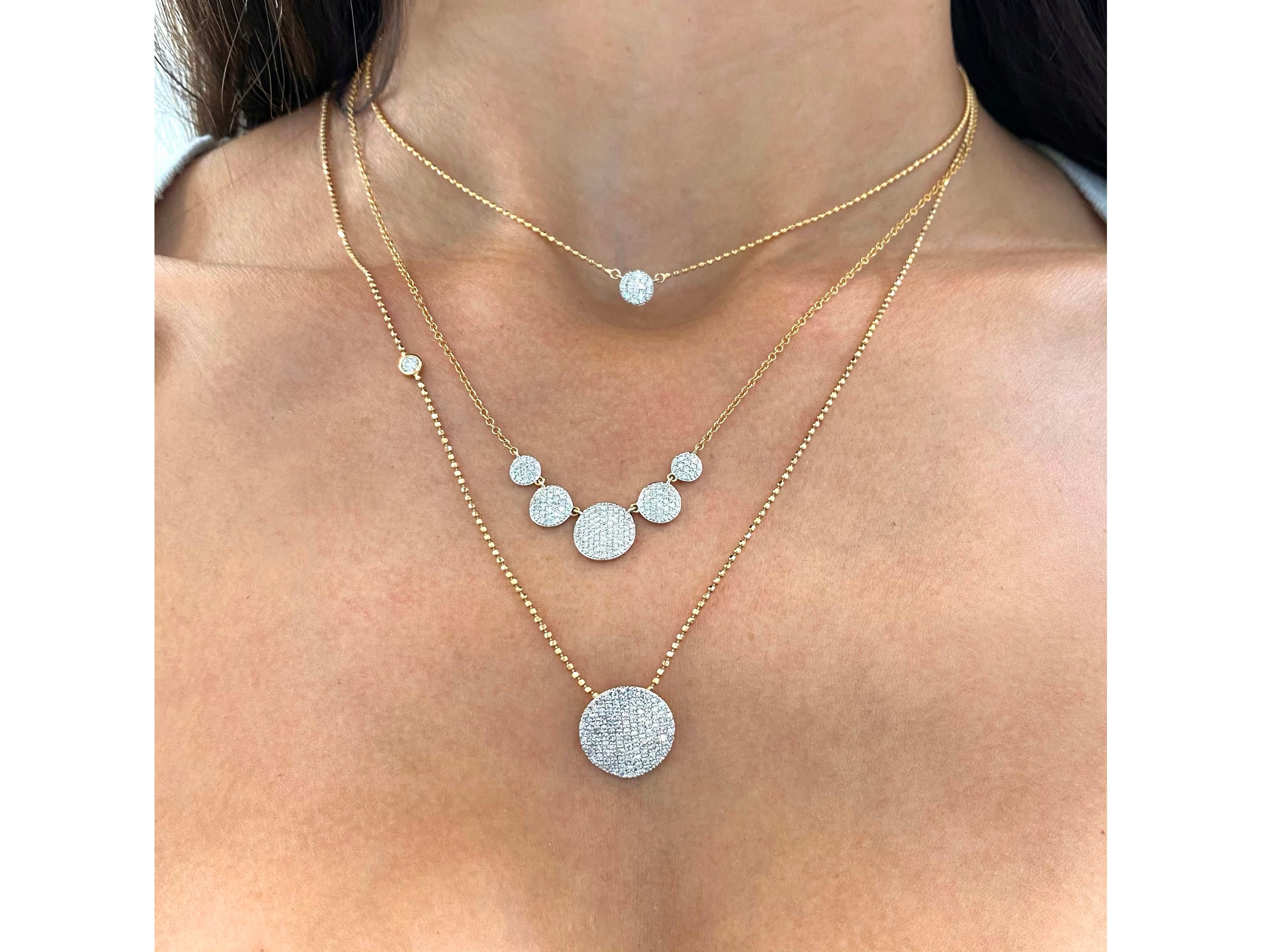 Graduated Infinity Station Necklace