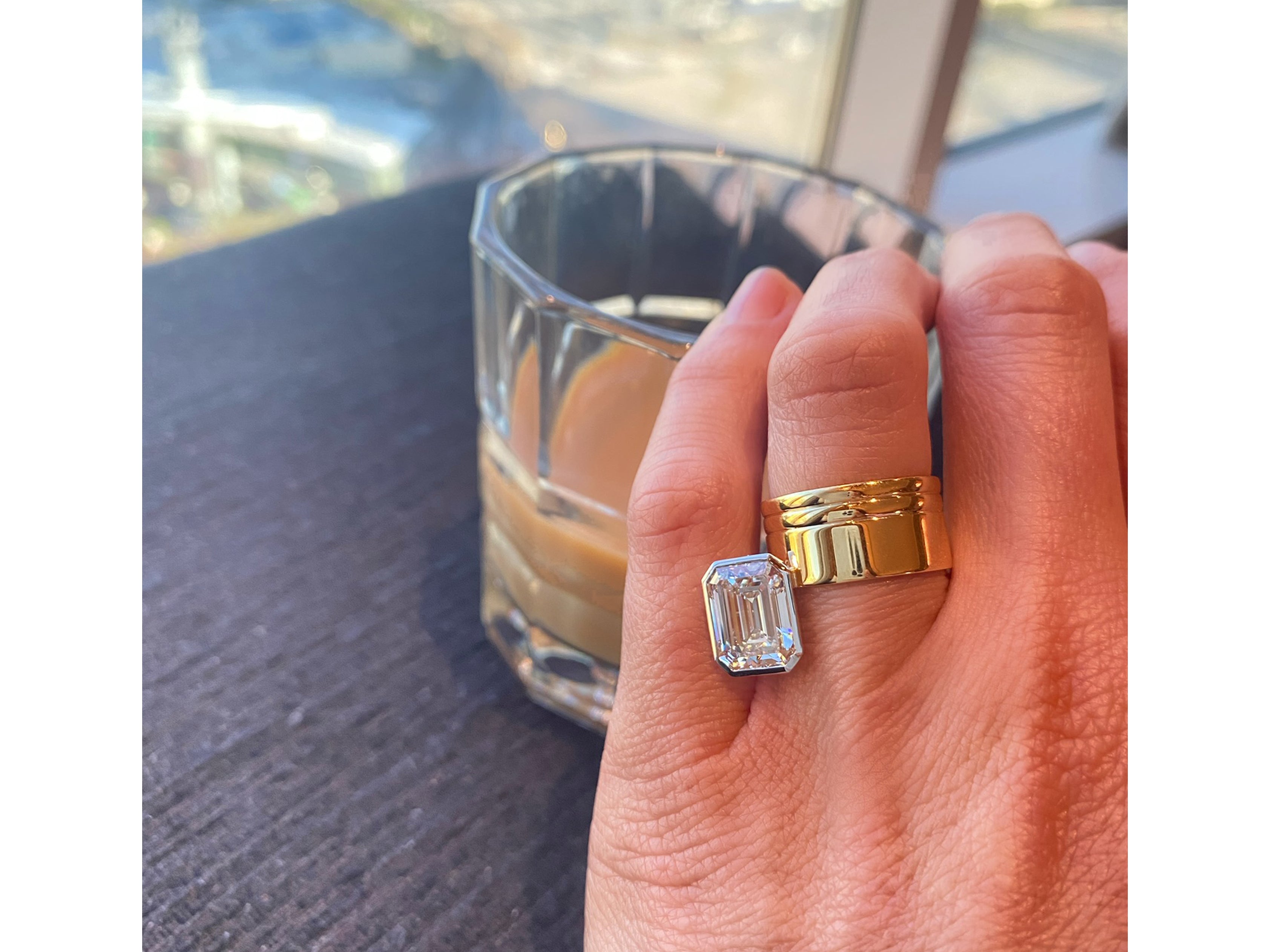 Sidecar Engagement Ring