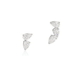 Pear Diamond Mix-It-Up Studs