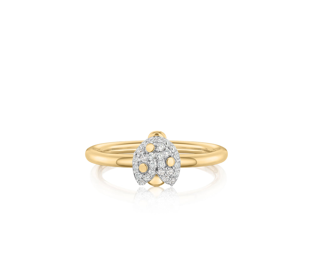 Stack Ladybug Ring