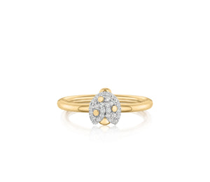 Stack Ladybug Ring