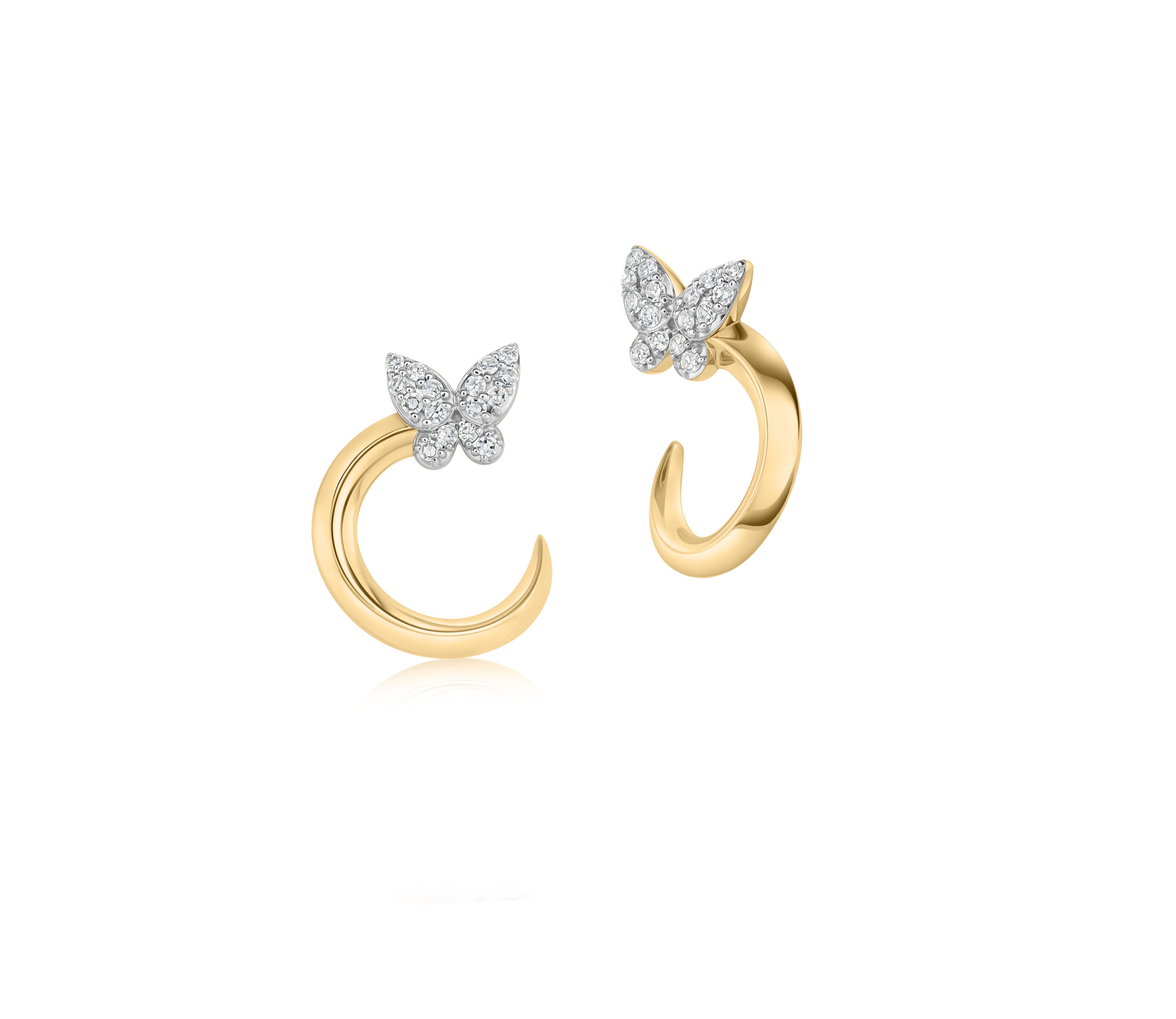 Butterfly Fan Earrings