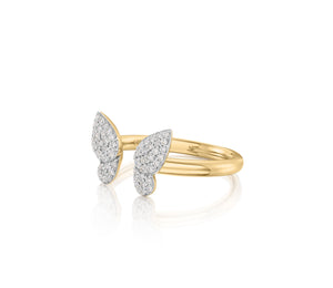 Open Butterfly Mini Ring