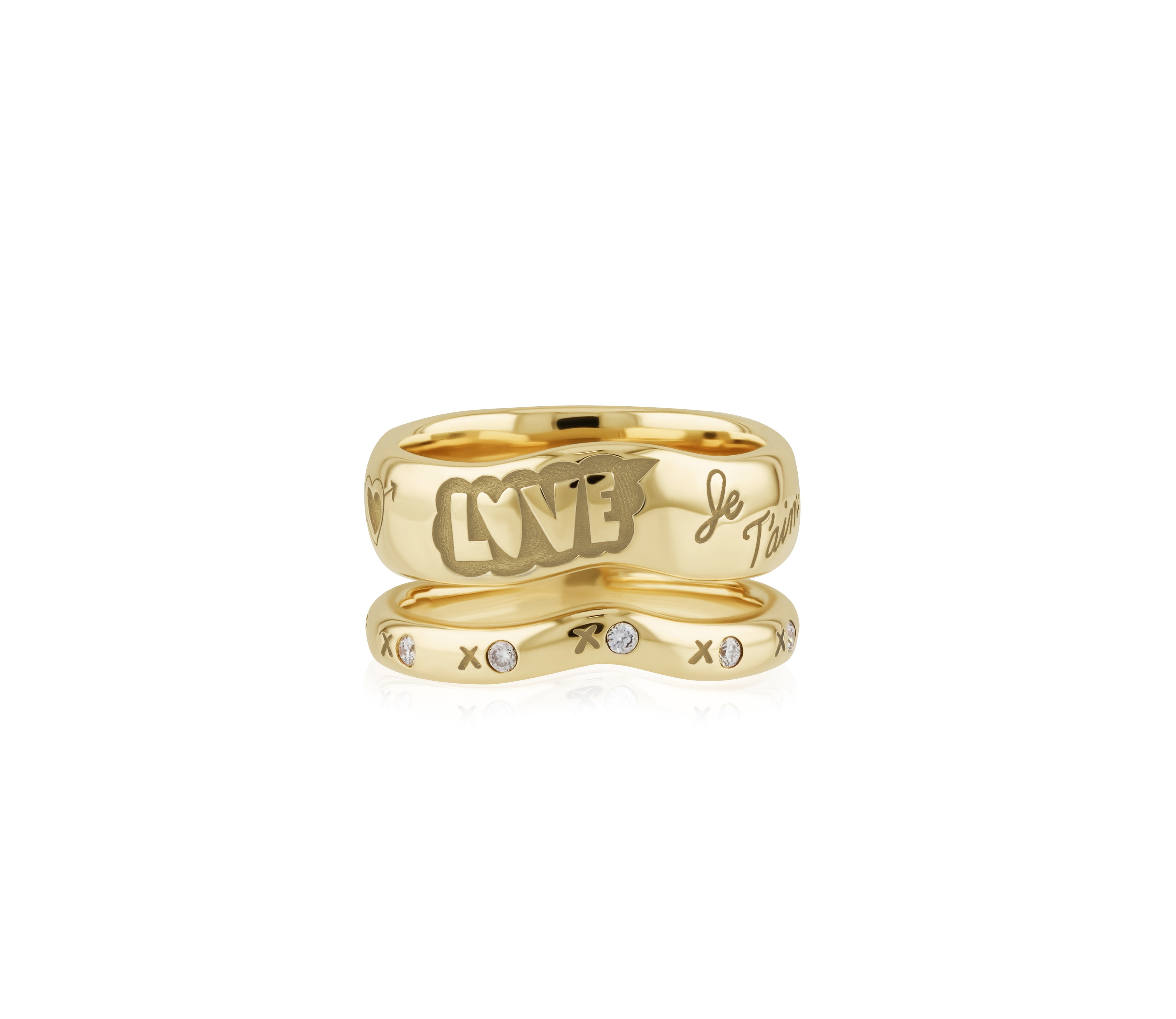 Love Languages Wave Ring