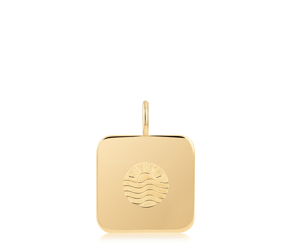 Breathe Square Love Languages Pendant