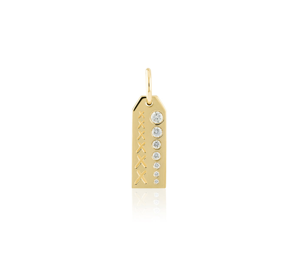 XO Graduating Love Languages Pendant